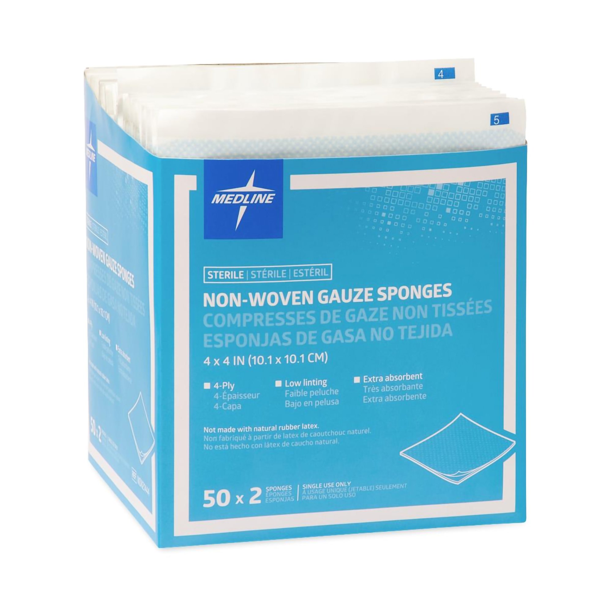 Avant Gauze Nonwoven Sponge NON21444 by Medline