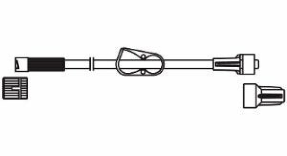 Codan US Corp - BC580 IV Extension Set Codan® Large Bore 7 Inch Tubing Sterile