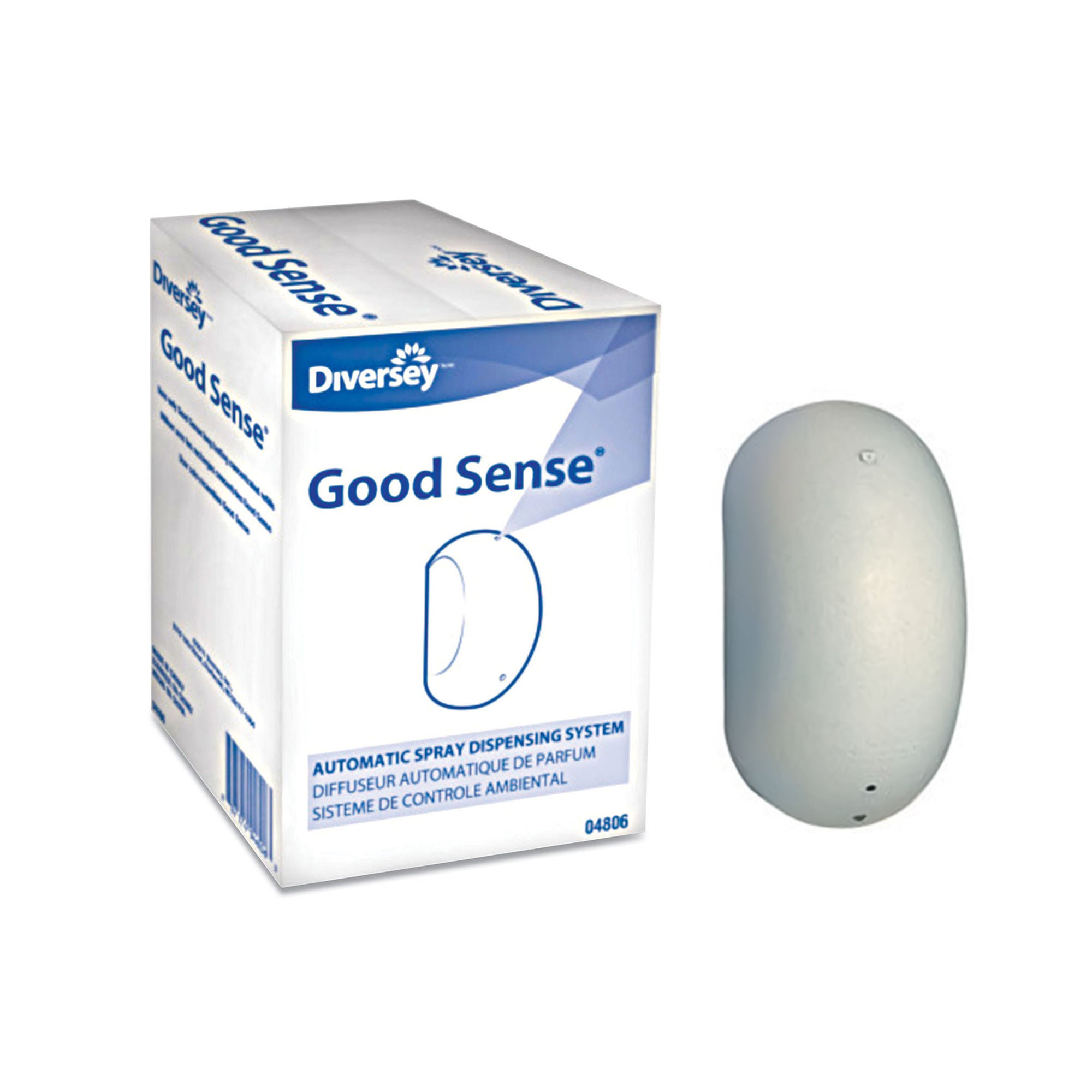 Essendant Co-United Stationers - DVO04806 Air Freshener Dispenser Diversey™ Good Sense® White Automatic Spray 0.67 oz. Wall Mount