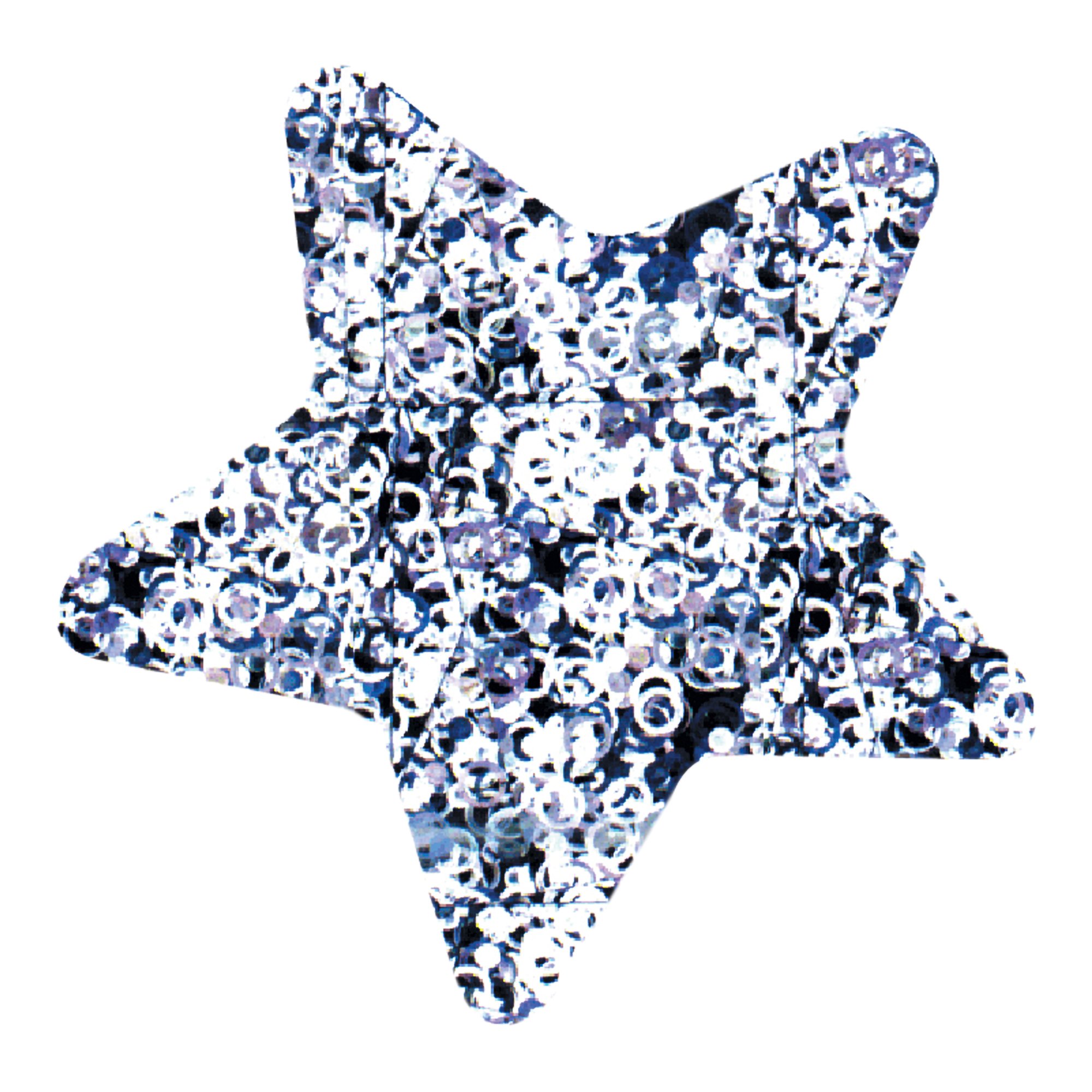 Dukal - GLIAST100 Glitter™ Stat Strip® Kid Design (Glitter Stars and Stripes) Adhesive Strip