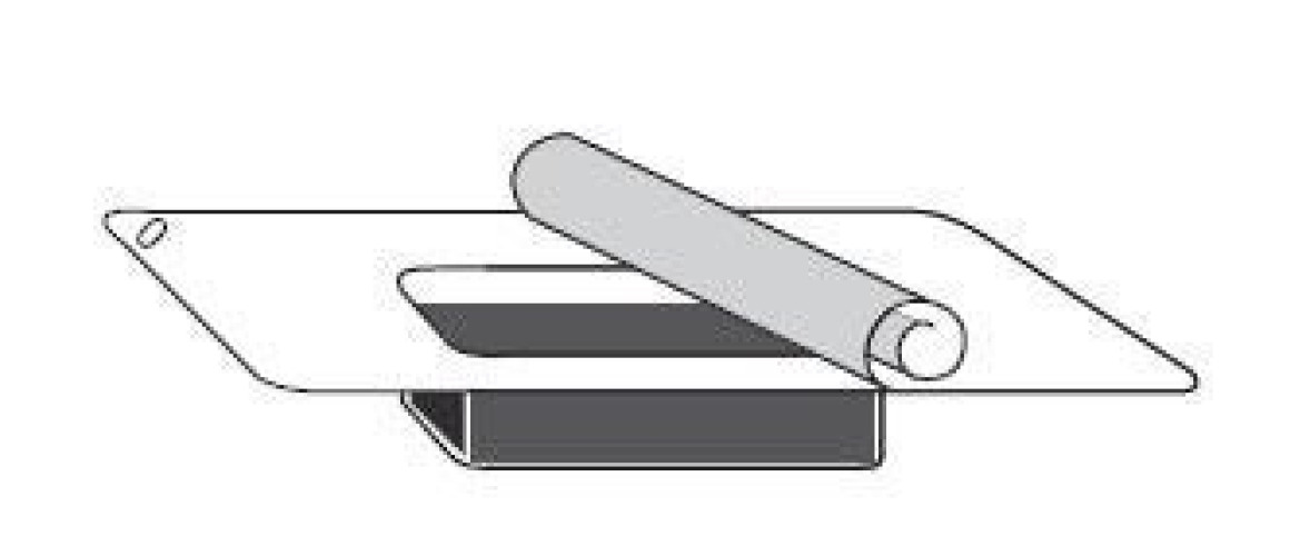Beaver-Visitec International - 581057 Corneal Marking Pad Visimark™ Gentian Violet Ink Rectangle Sterile