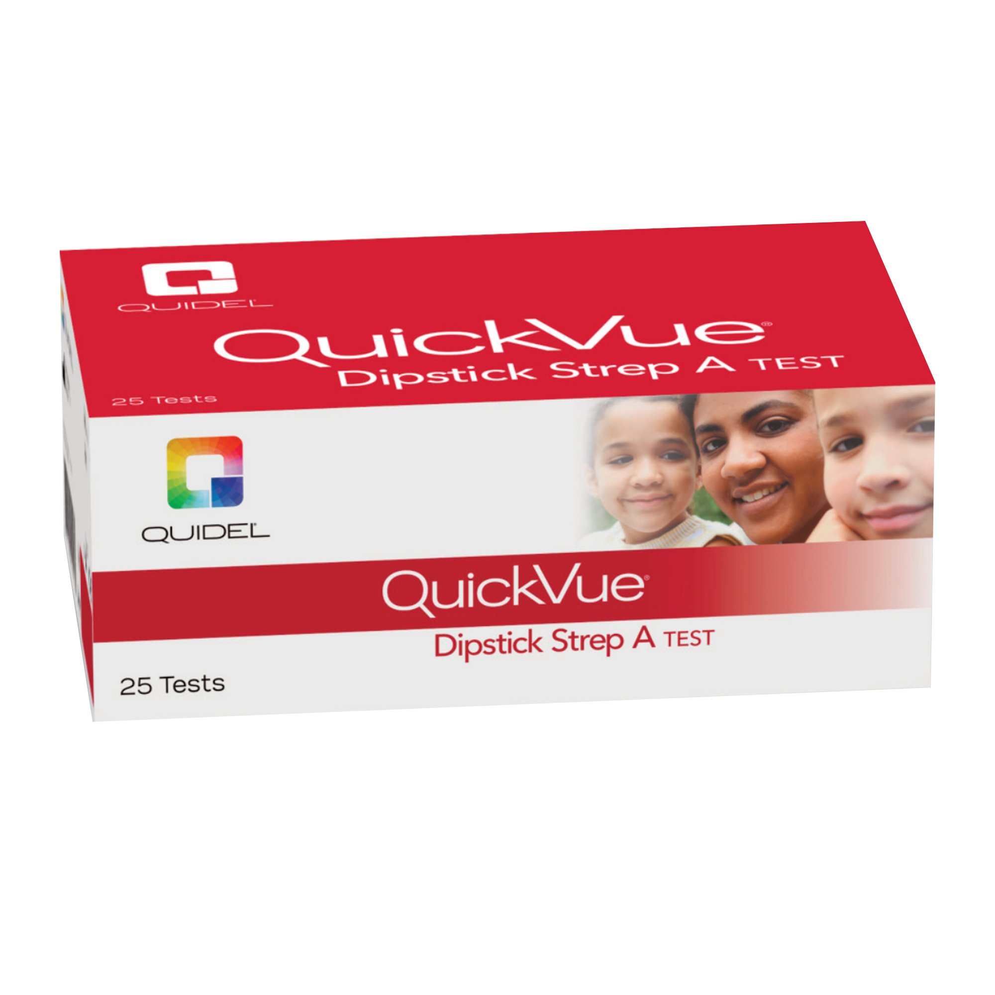 Quidel - 20108 QuickVue® Strep A Test Infectious Disease Immunoassay Respiratory Test Kit