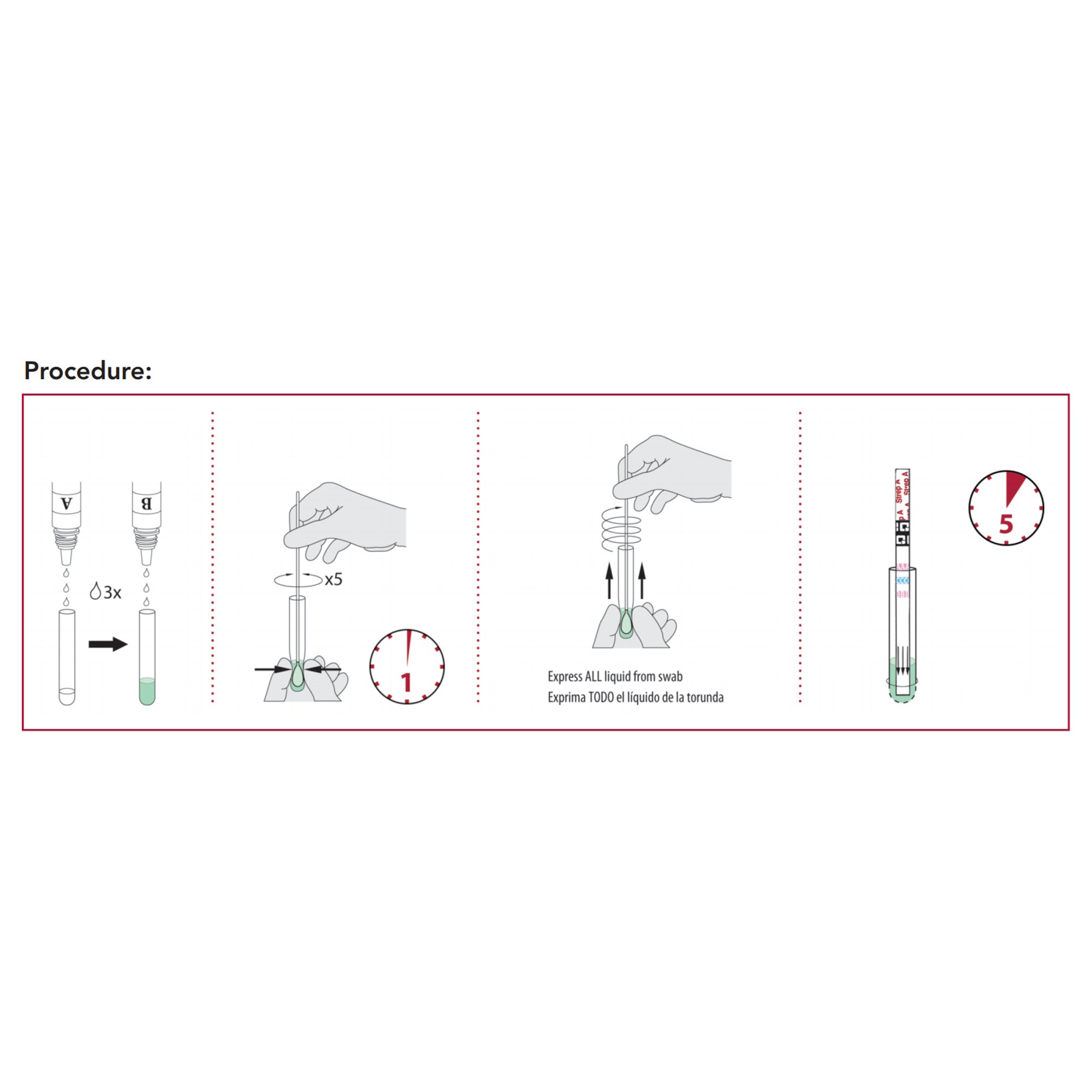Quidel - 20108 QuickVue® Strep A Test Infectious Disease Immunoassay Respiratory Test Kit