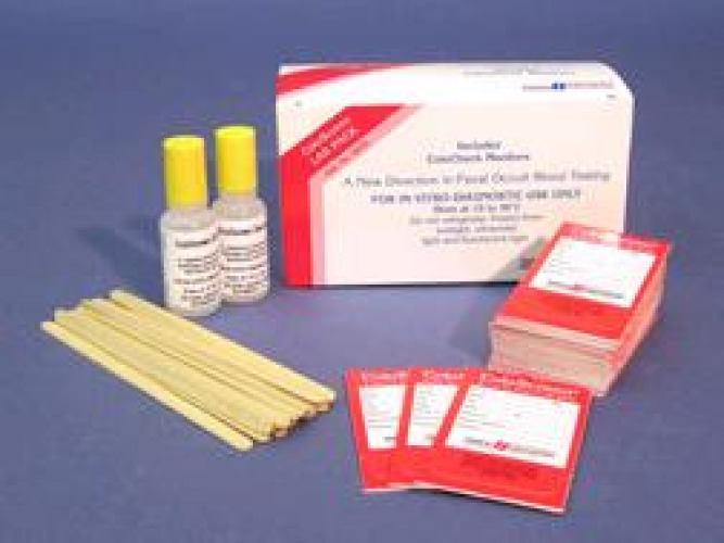Helena Laboratories - 5072 Cancer Screening Test Kit ColoScreen® Lab Pack Fecal Occult Blood Test (FOBT) 100 Tests CLIA Waived