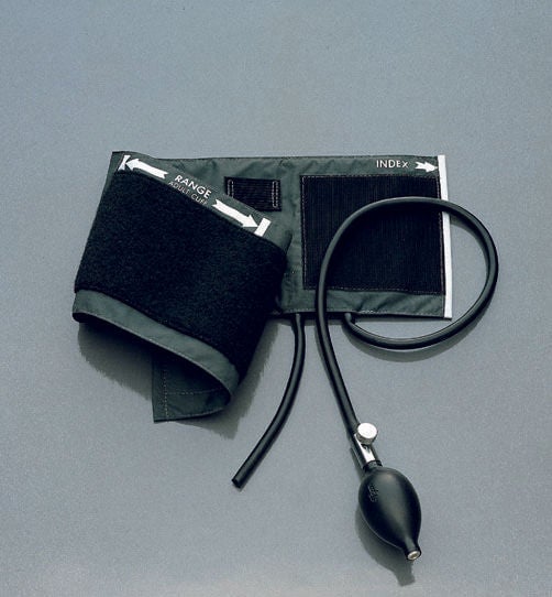 Welch Allyn - 5082-103-1 Single Patient Use Blood Pressure Cuff FlexiPort® 5.4 to 9.1 cm Arm Cloth Fabric Cuff Neonatal 3 Cuff