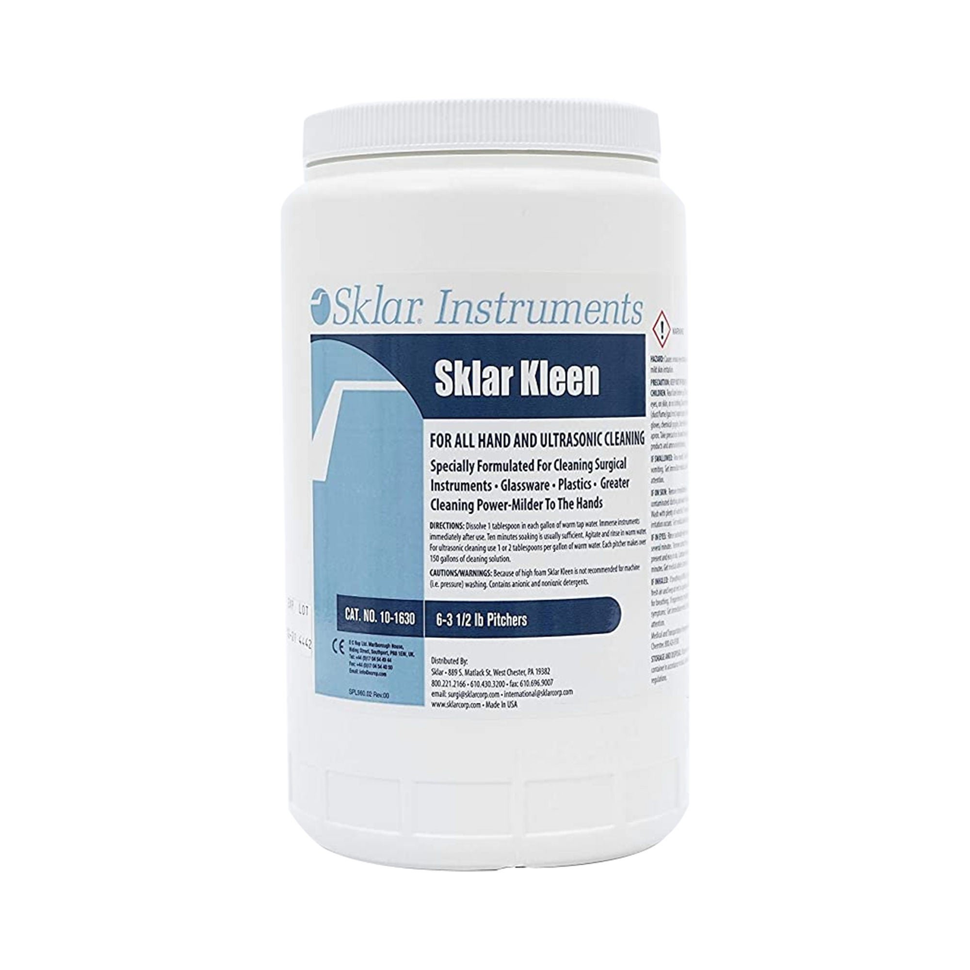 Sklar - 10-1630 Sklar Kleen™ Instrument Detergent for Instruments & Medical Equipment