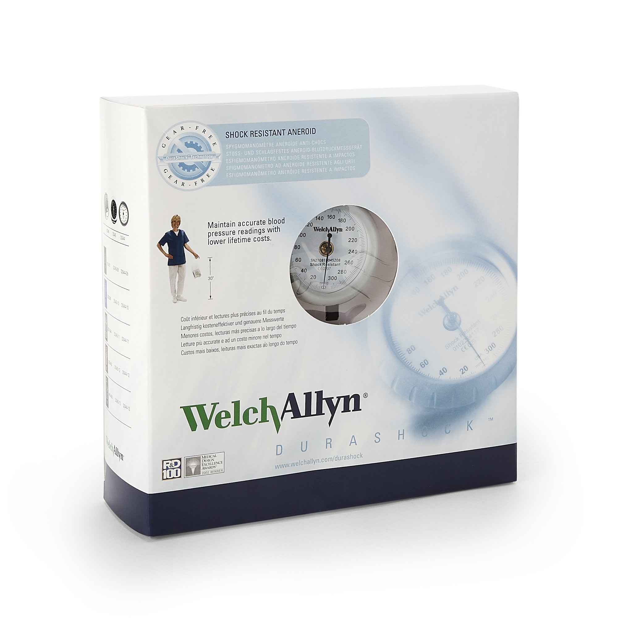 Welch Allyn - DS44-11 DuraShock™ Bronze Series Aneroid Sphygmomanometer