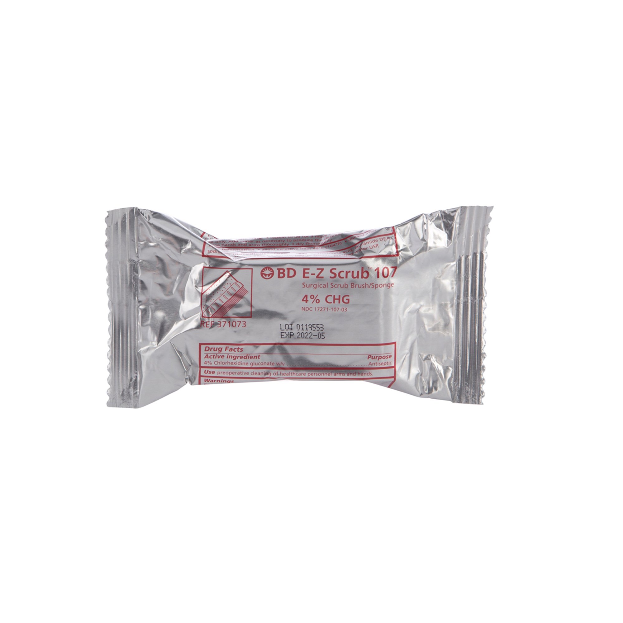 BD - 371073 E-Z Scrub™ Red Impregnated Scrub Brush