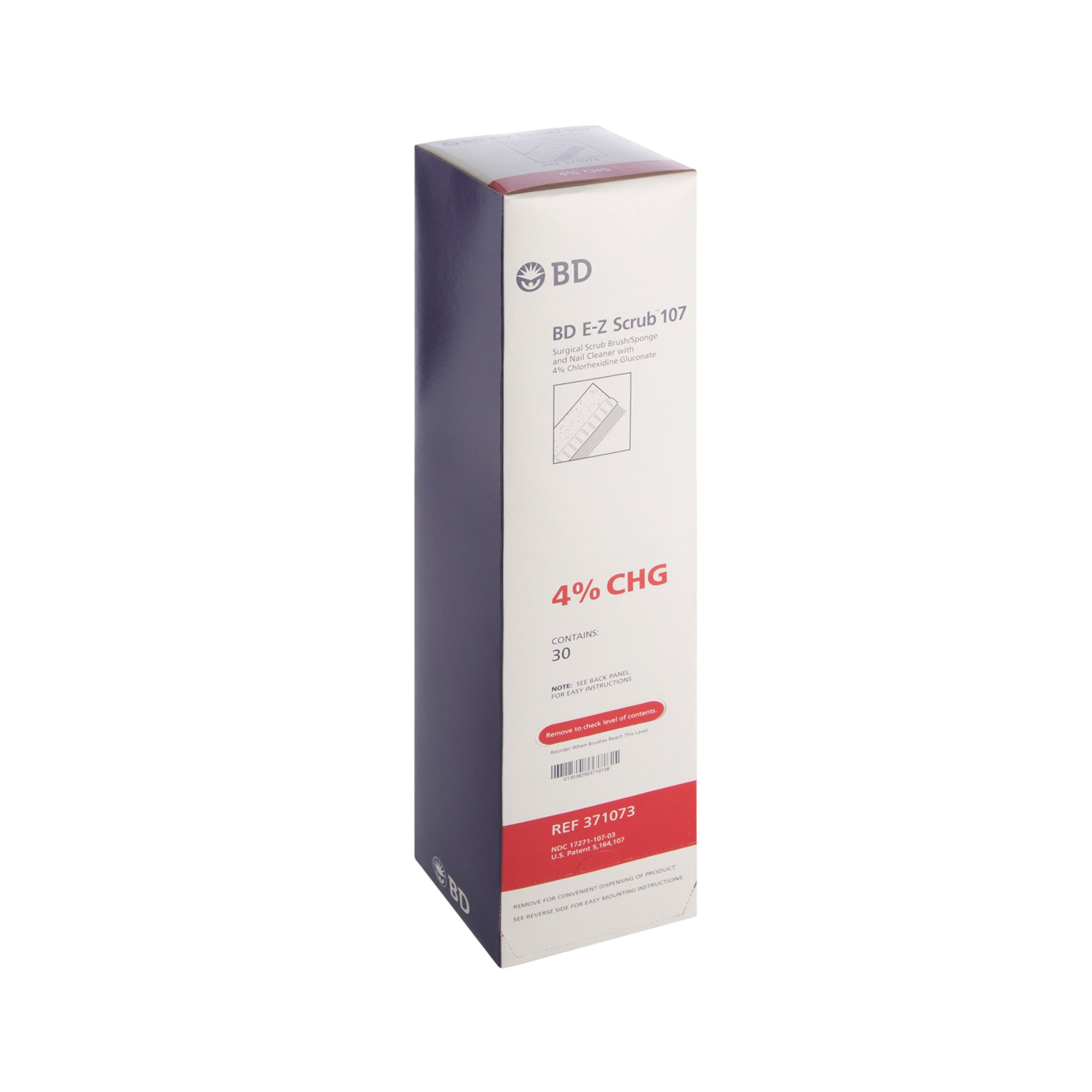 BD - 371073 E-Z Scrub™ Red Impregnated Scrub Brush