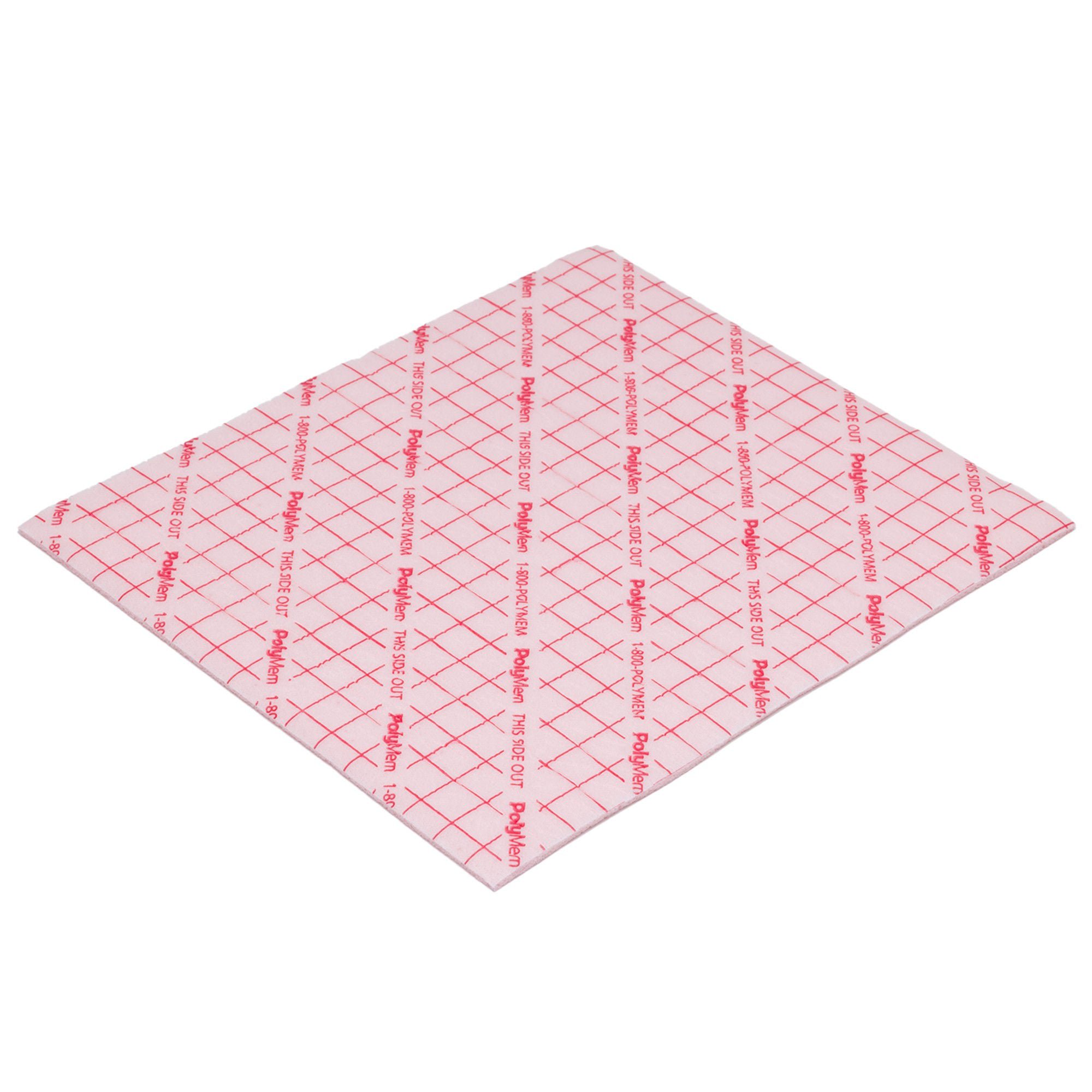 Ferris Manufacturing - 5077 PolyMem® Nonadhesive without Border Foam Dressing, 6½ x 7½ Inch