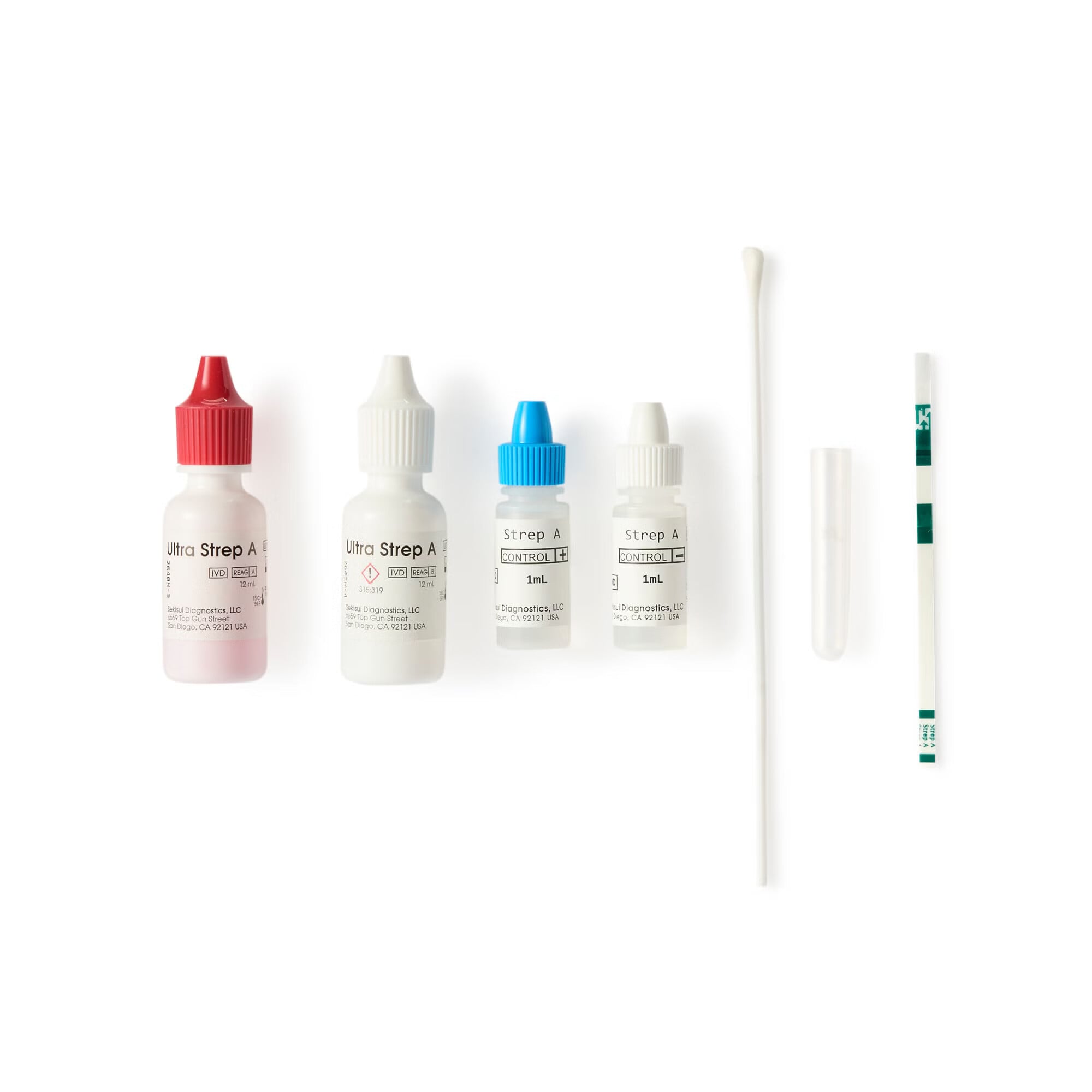 Sekisui Diagnostics - 149 Respiratory Test Kit OSOM® Ultra Strep A Test 50 Tests CLIA Waived