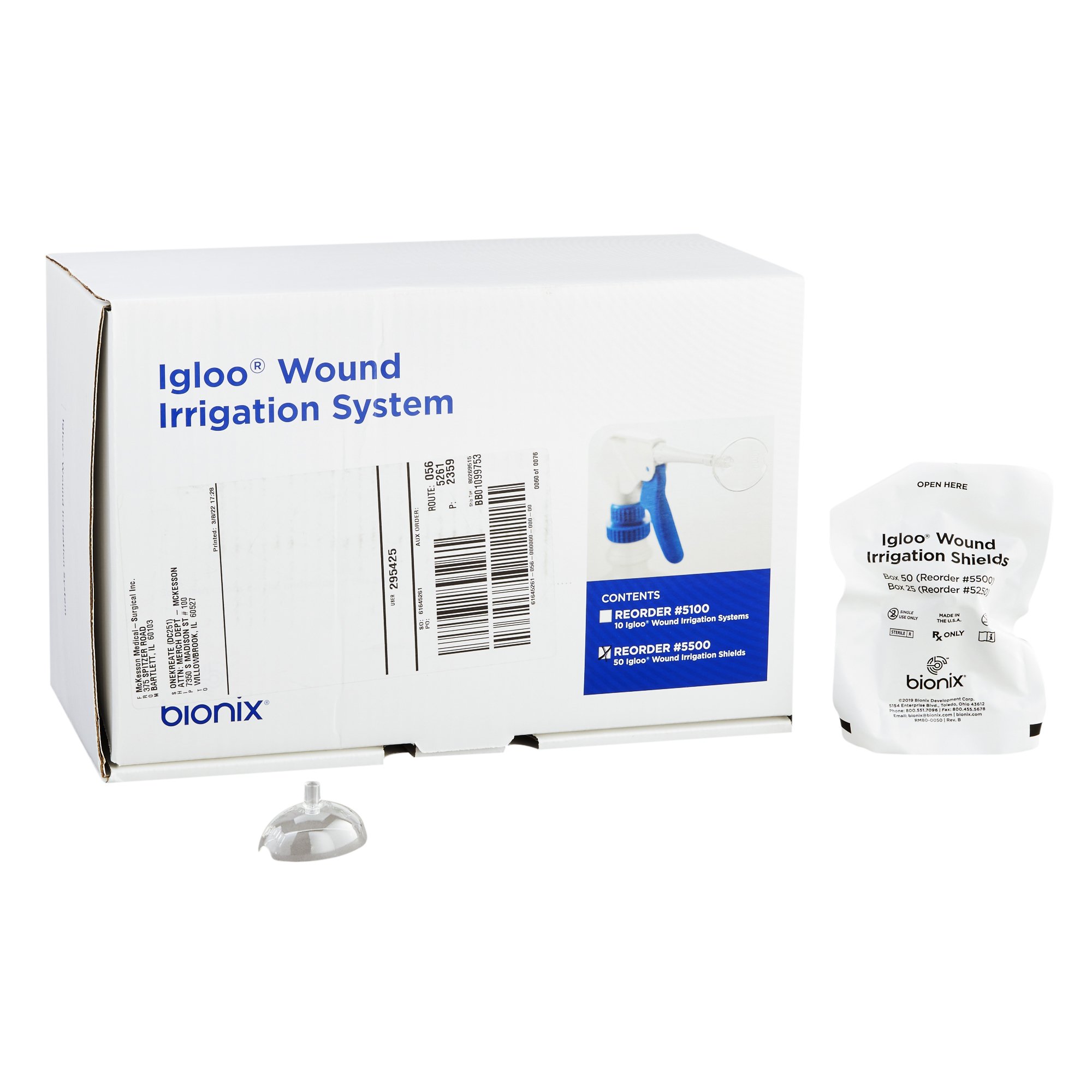 Bionix - 5500 Igloo Irrigation Splash Guard