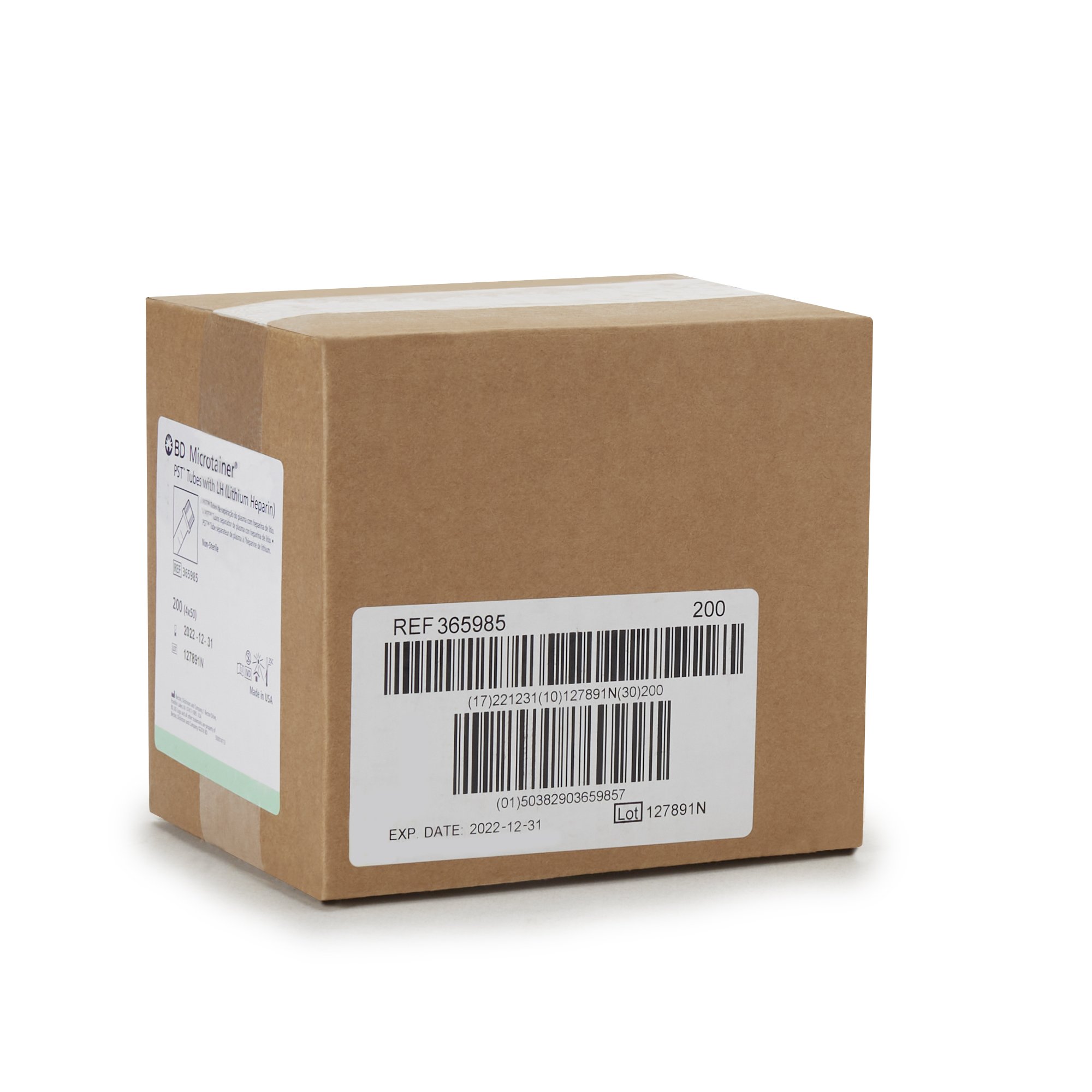 BD Microtainer Capillary Blood Collection Tube 365985 by BD