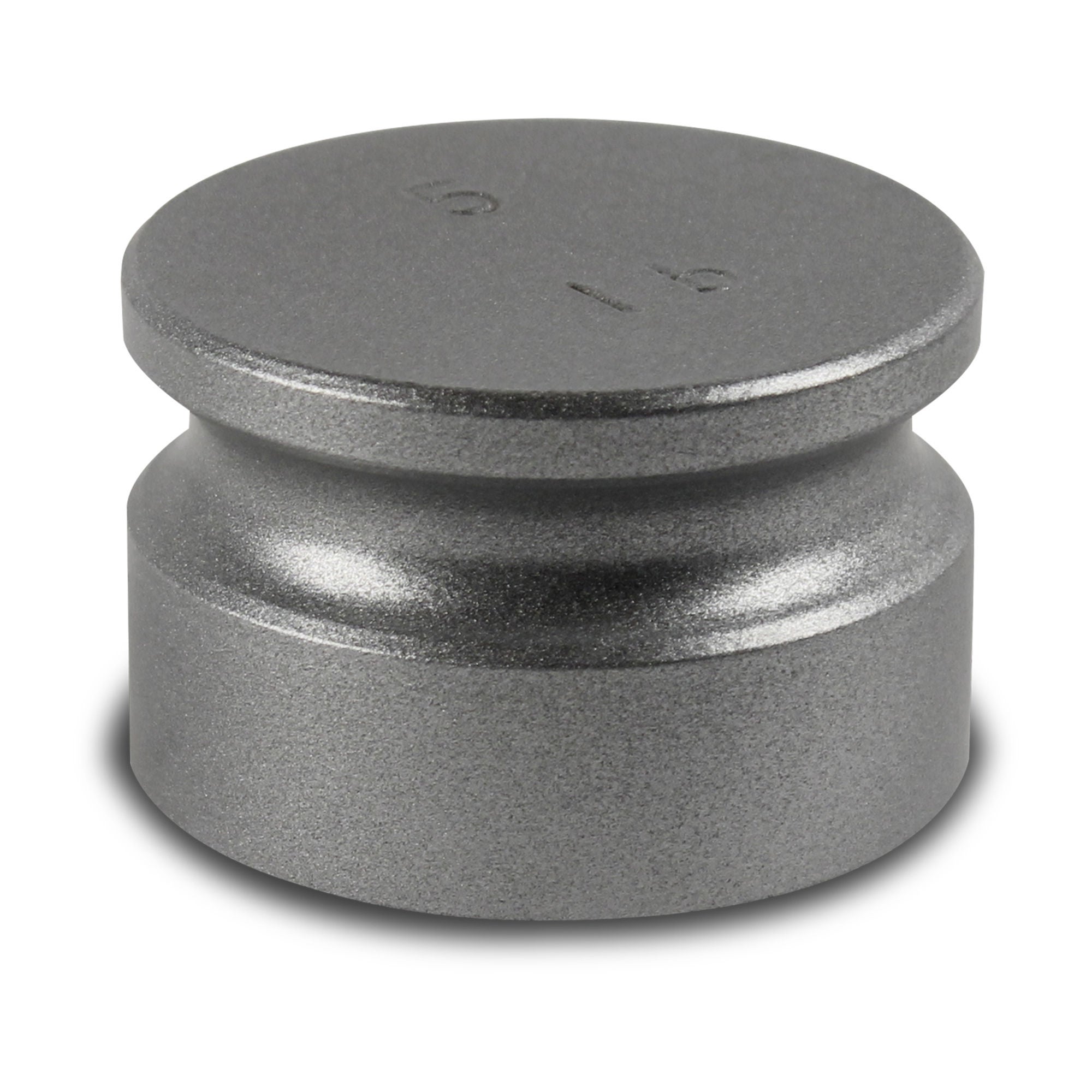 Detecto Scale - 2WP5 Cardinal® Calibration Weight 2-1/5 Inch Height X 3-2/5 Inch Diameter. NIST Class F, 5 lbs. For use in Calibration of Scales