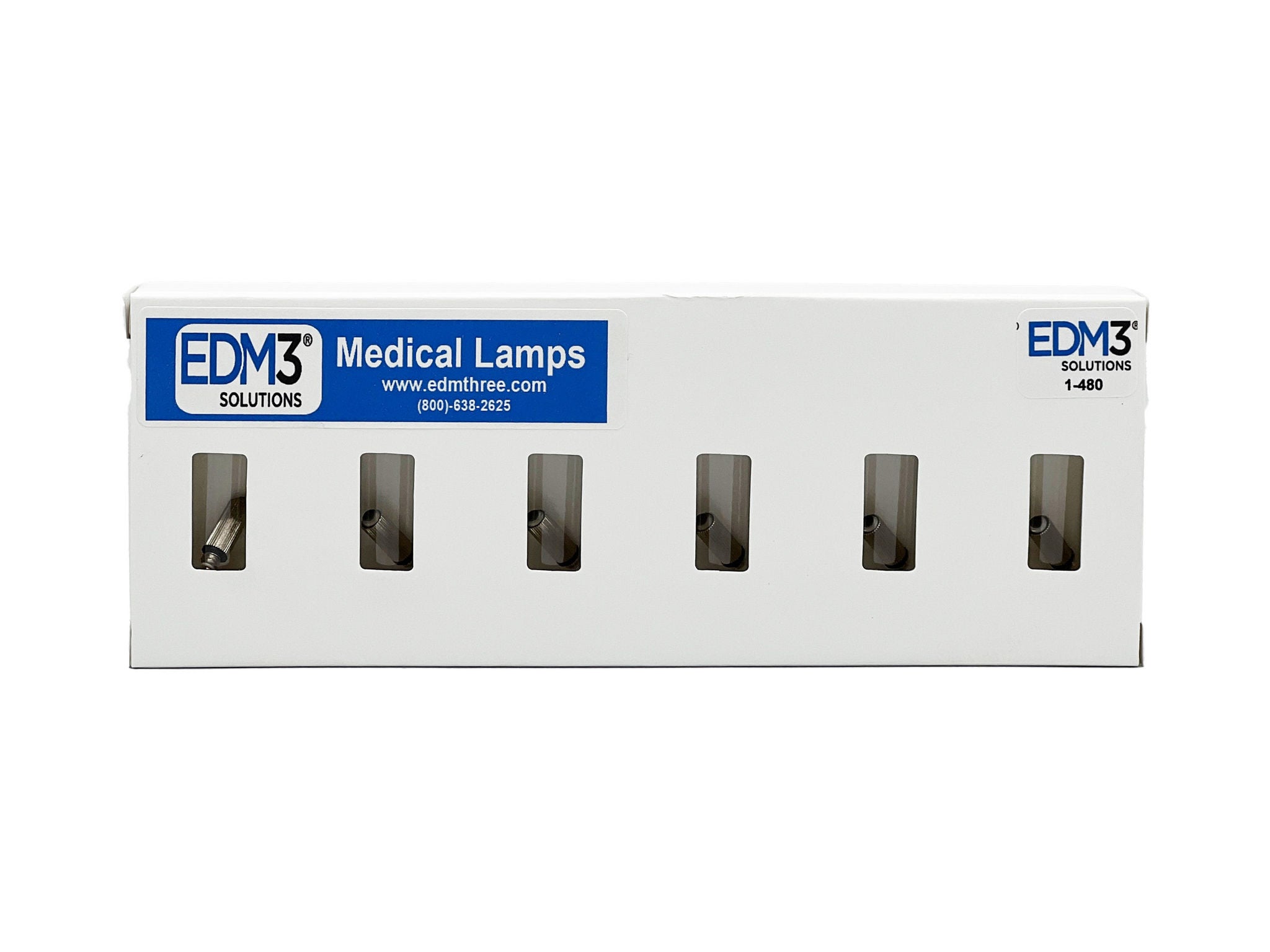 EDM 3 LLC - 1-480 Medical Lamp / Bulb 2.5 V Bulb, Larynx Vacuum For Laryngoscopy