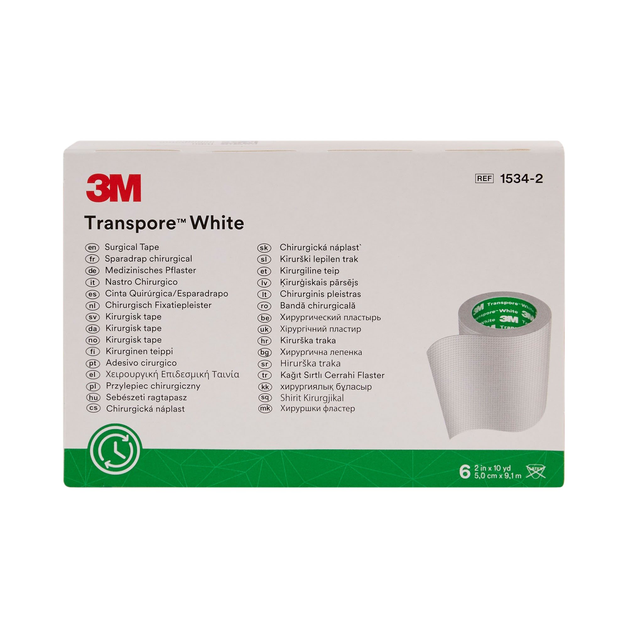 Solventum Corporation - 1534-2 3M™ Transpore™ Plastic Medical Tape