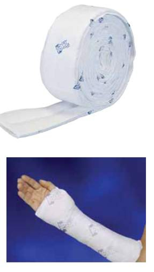 BSN Medical - SR611 Padded Splint Roll OCL® 11 Layer 6 Inch X 20 Foot Flannel / Foam / Plaster White