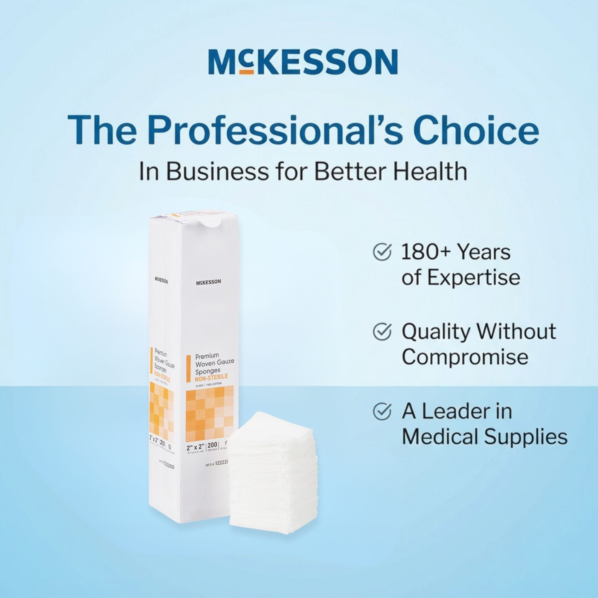 McKesson Gauze Sponge 12222000 by McKesson Brand