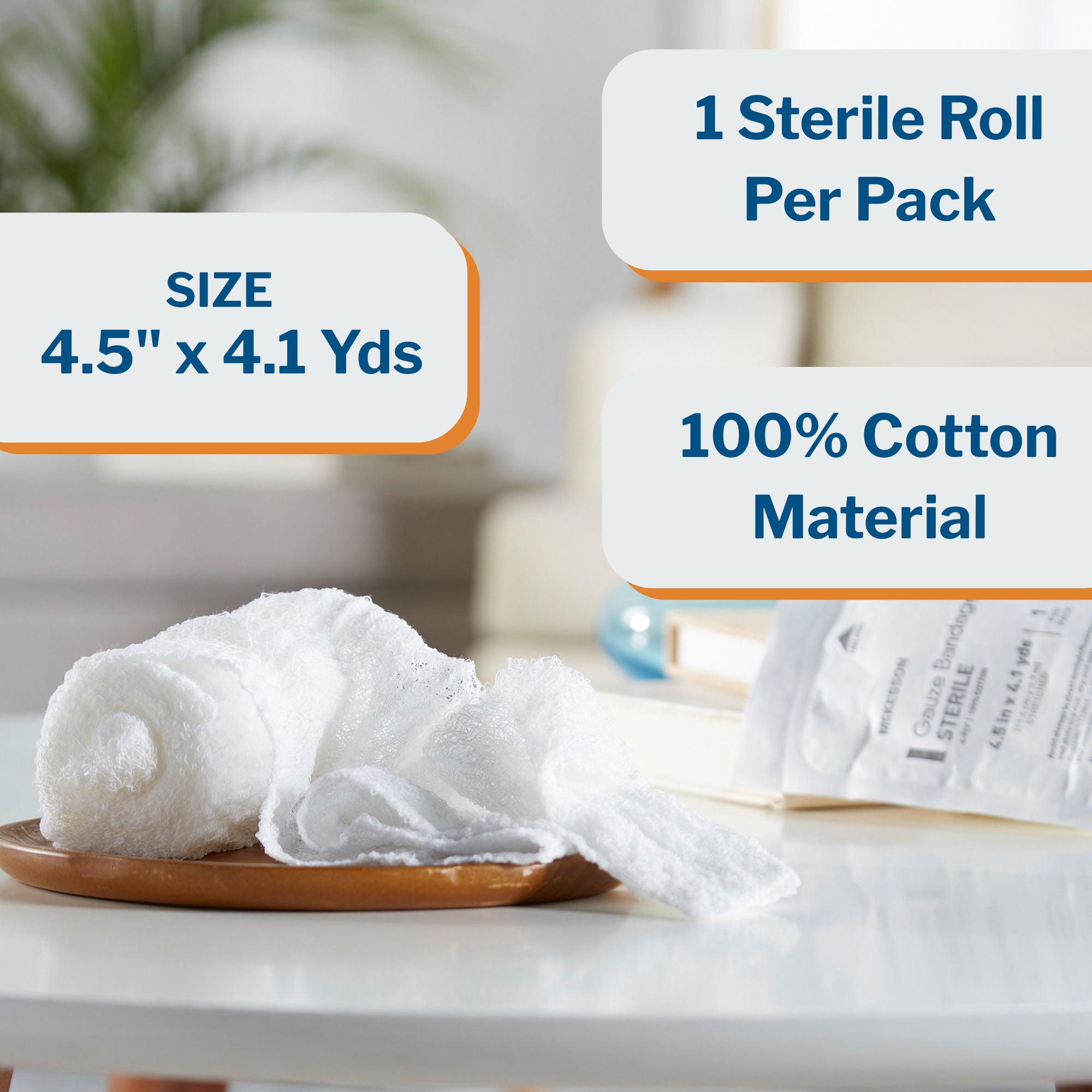 McKesson Fluff Bandage Roll 16-4264 by McKesson Brand