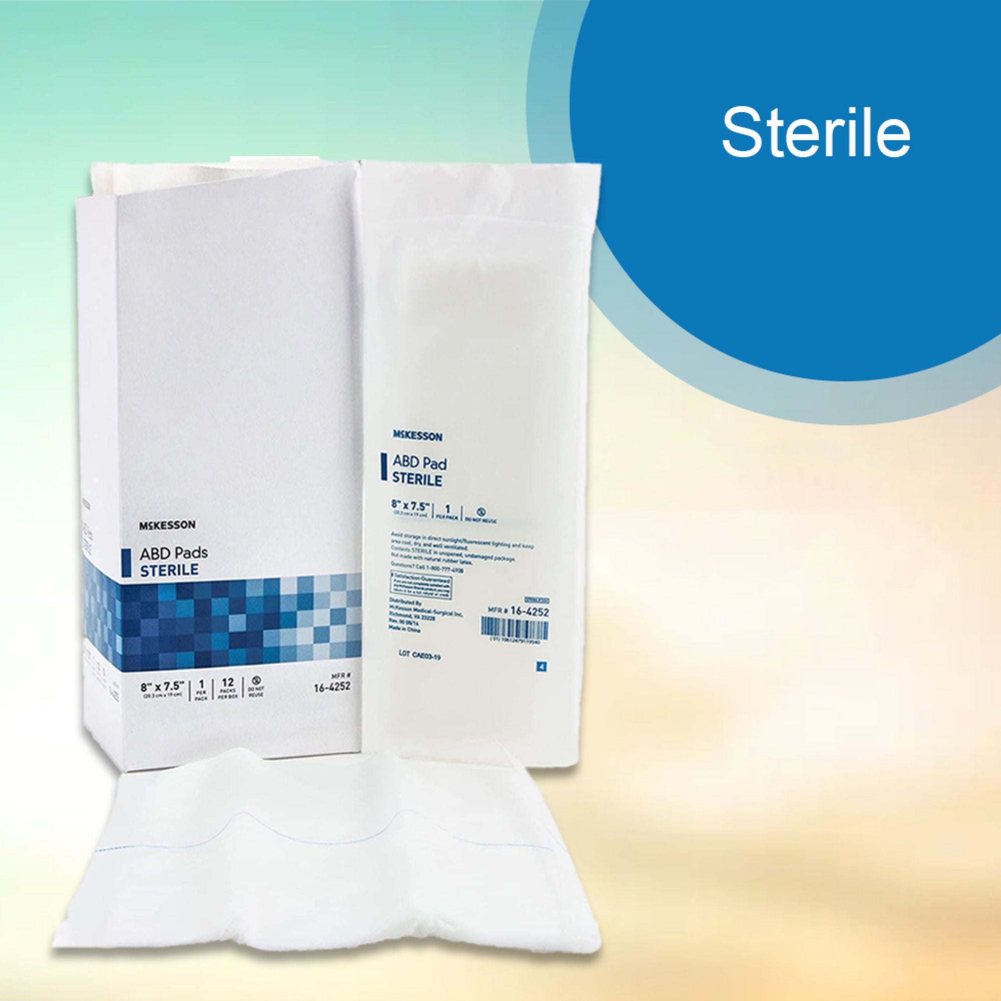 McKesson Brand - 16-4252 McKesson Sterile Abdominal Pad