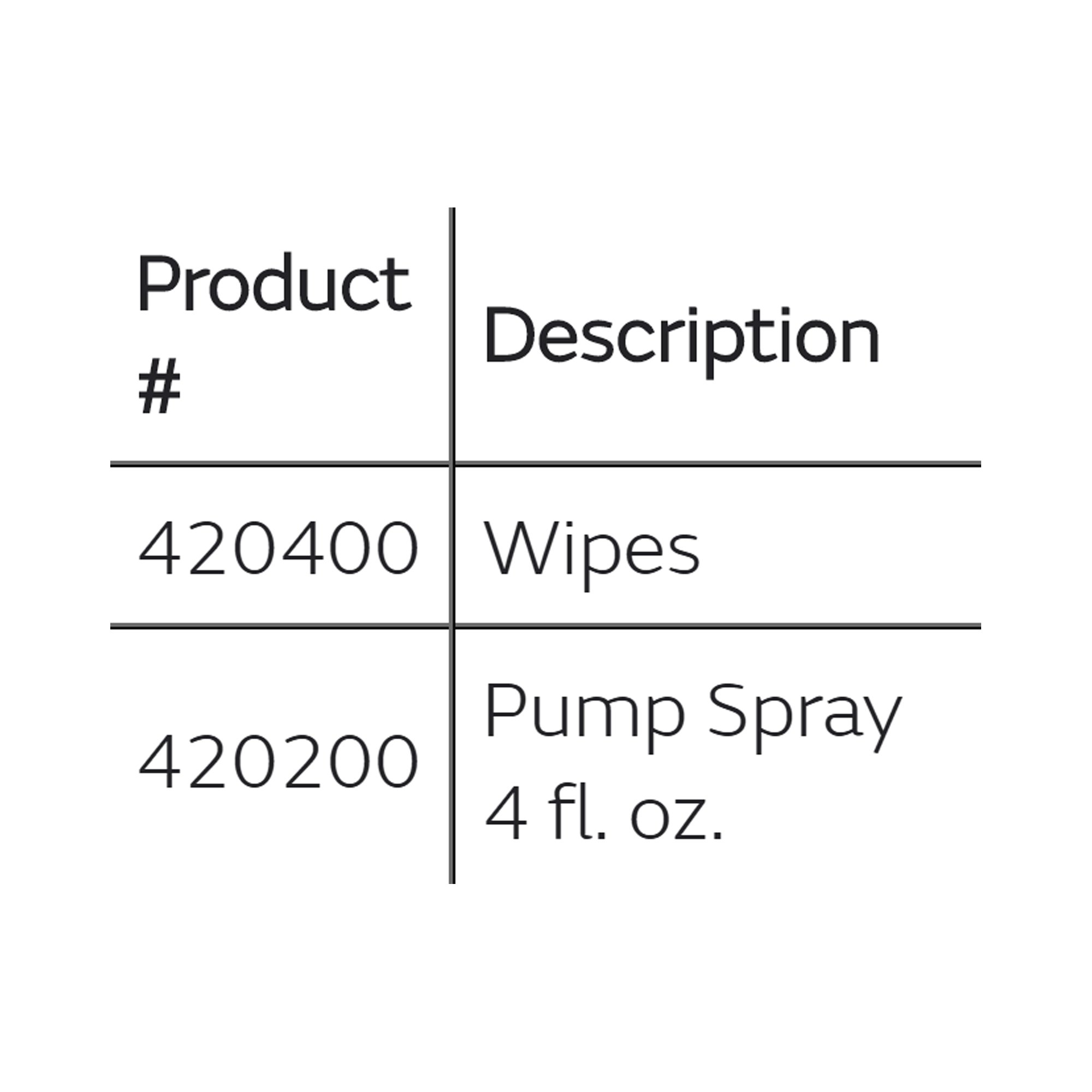  4-ounce Pump Spray Bottle