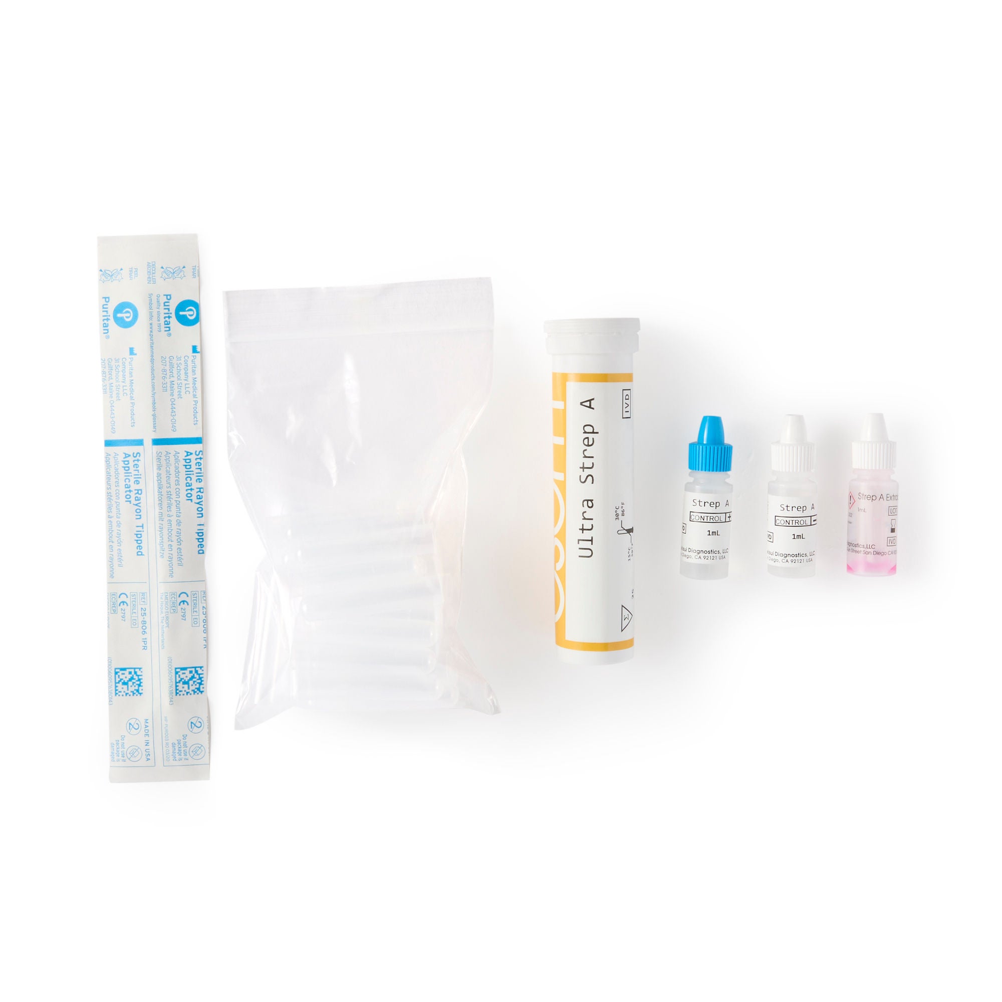 Sekisui Diagnostics - 147 Respiratory Test Kit OSOM® Ultra Strep A Test 25 Tests CLIA Waived