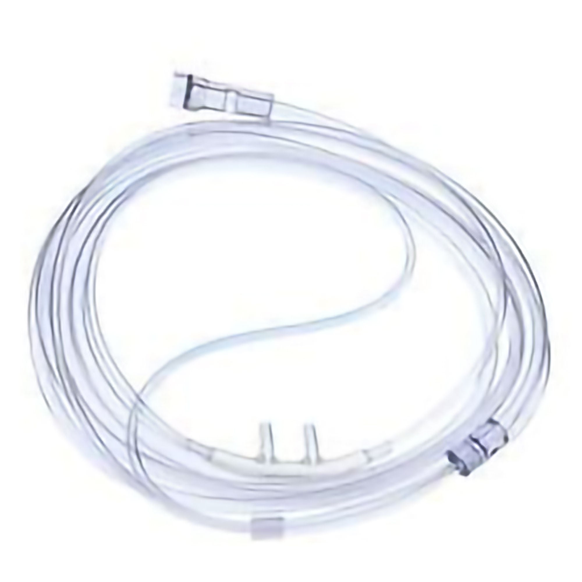 Medline - HUD1818 Nasal Cannula Softech® Adult Straight Prongs 14 Foot Tubing Low Flow Rate