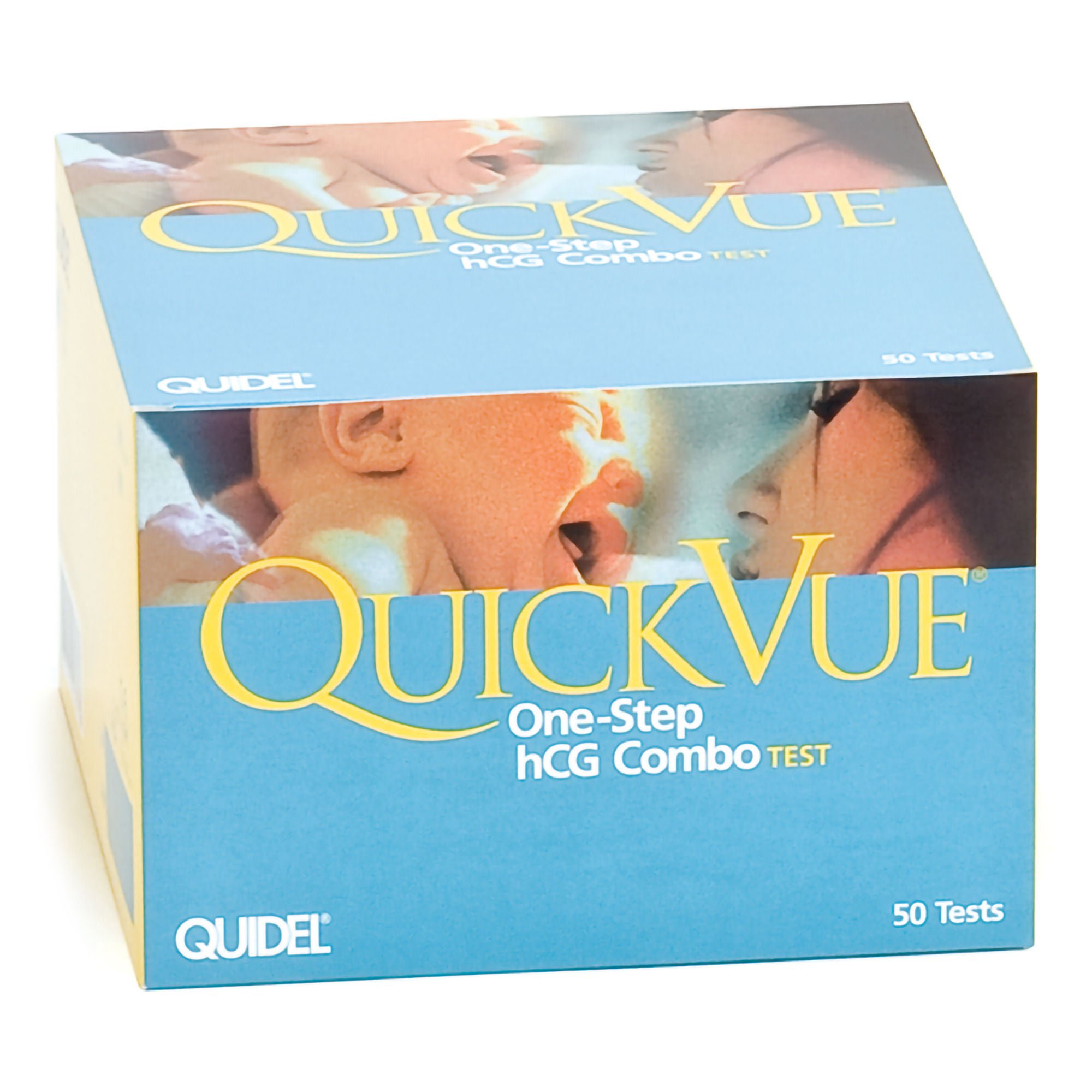 Quidel - 20110 QuickVue® One-Step hCG Combo Pregnancy Fertility Reproductive Health Test Kit
