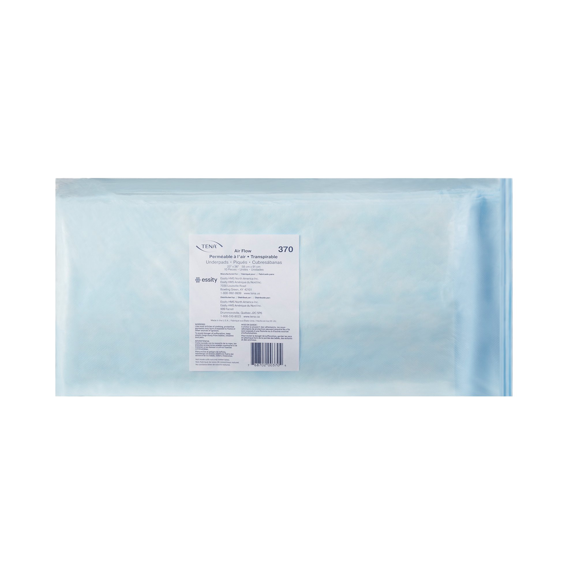 Essity HMS North America Inc - 370 Tena® Air Flow Low Air Loss Underpad