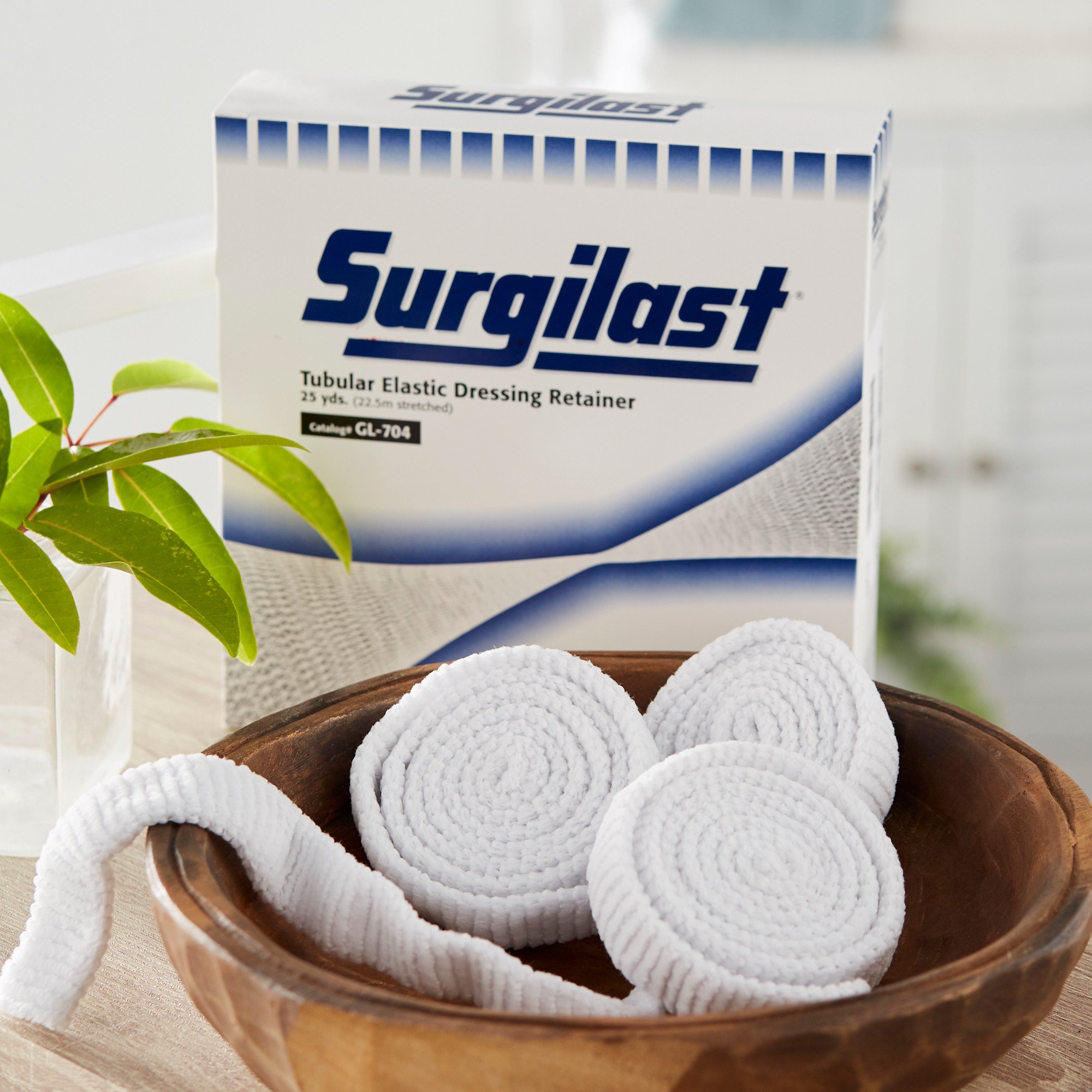Gentell GL704 - Surgilast® Elastic Net Retainer Dressing, Size 4, 25 Yard - 1/Roll, 1/Box