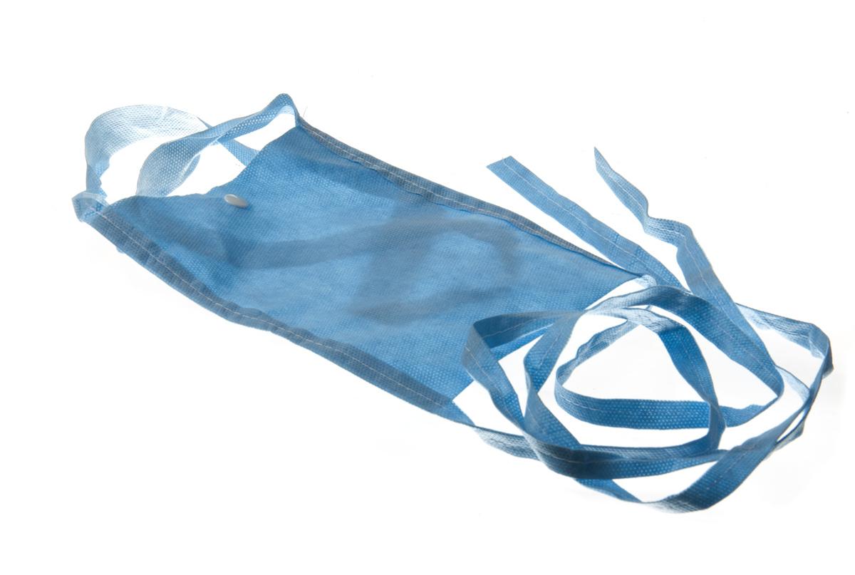 Medline - NON249005 Telemetry Pouch Medline Multilayer Telemetry Pouches with Ties, Blue For use wtih Patient Monitoring