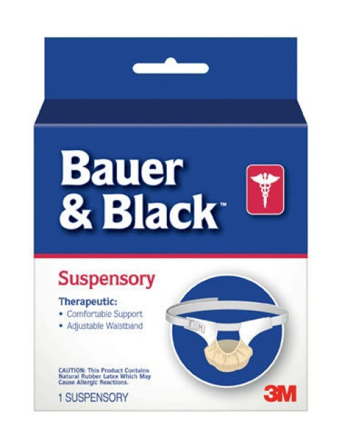 Solventum Corporation - 202430 Athletic Supporter Bauer & Black™ Large White