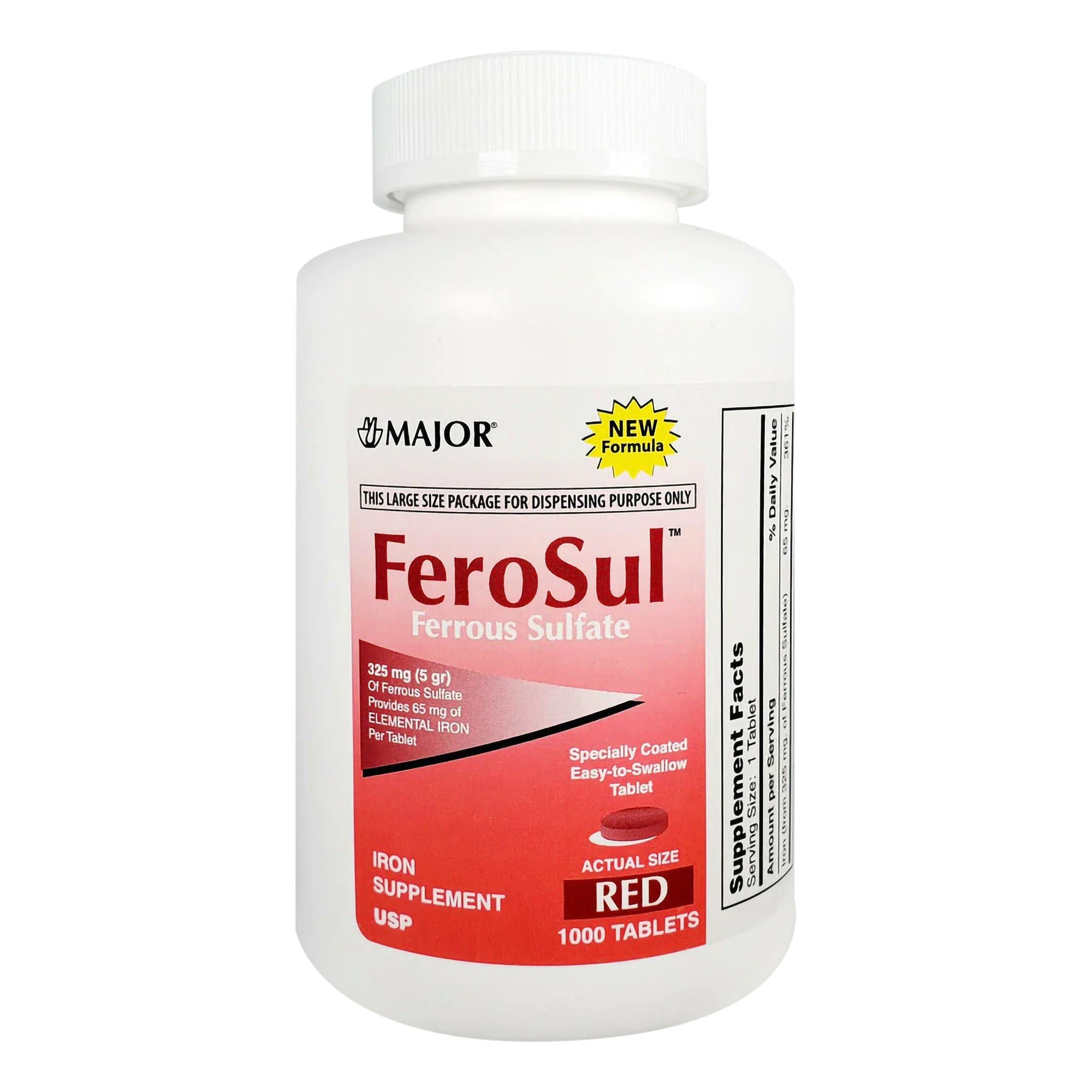 Major Pharmaceuticals - 00904759080 Major® FeroSul® Iron Mineral Supplement