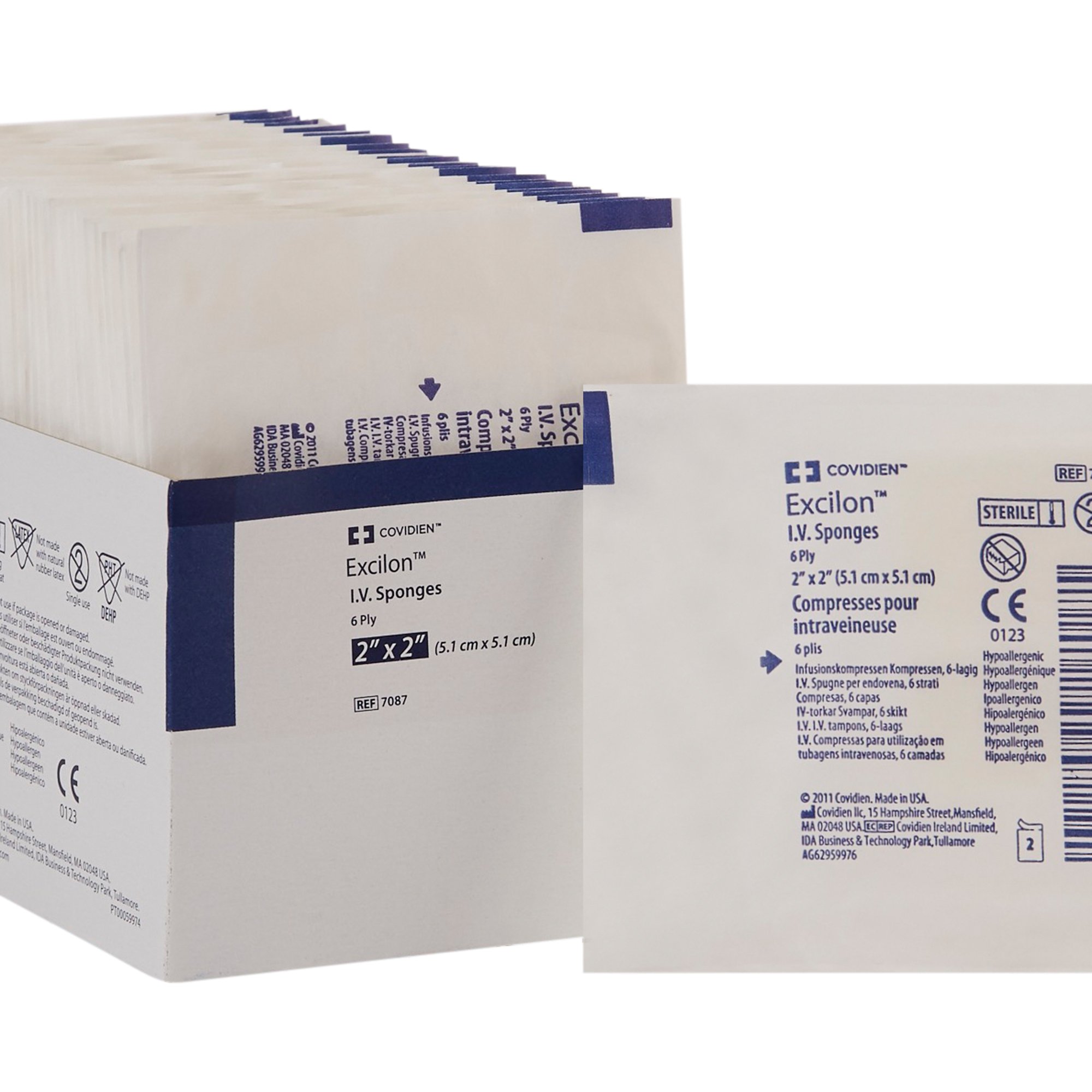 Cardinal - 7087 Excilon™ I.V. / Drain Split Dressing