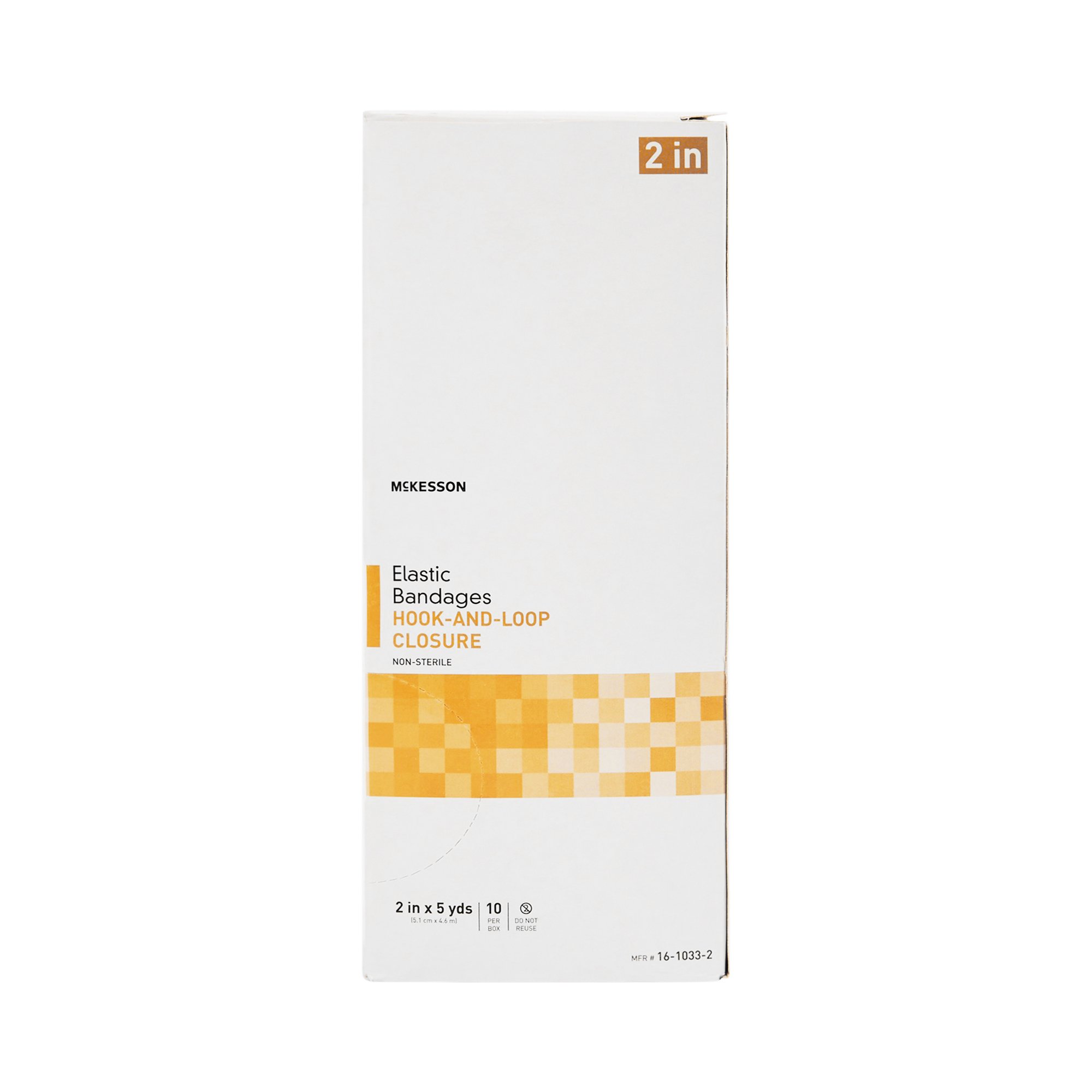 McKesson Brand - 16-1033-2 McKesson hook-and-loop closure Elastic Bandage