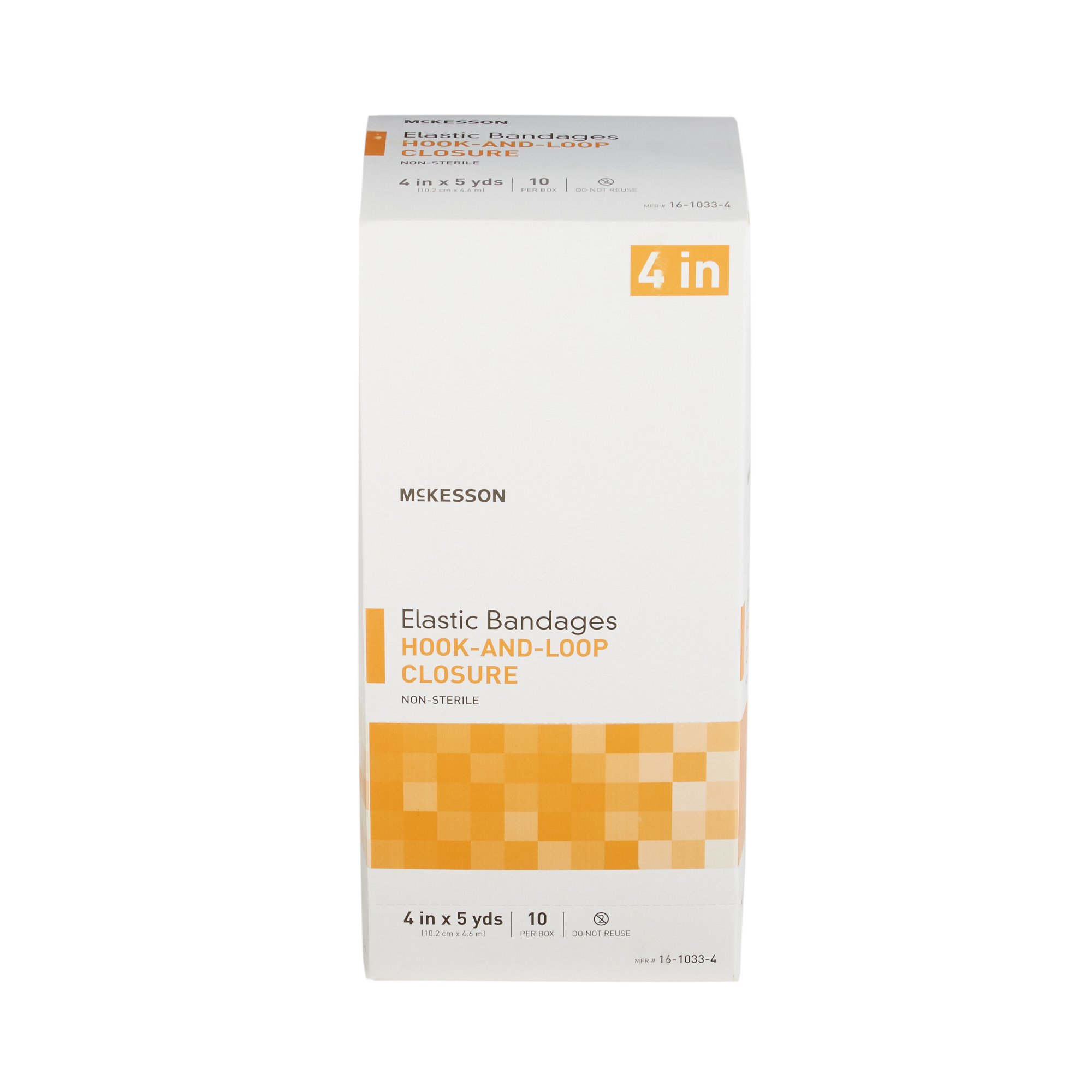 McKesson Brand - 16-1033-4 McKesson hook-and-loop closure Elastic Bandage