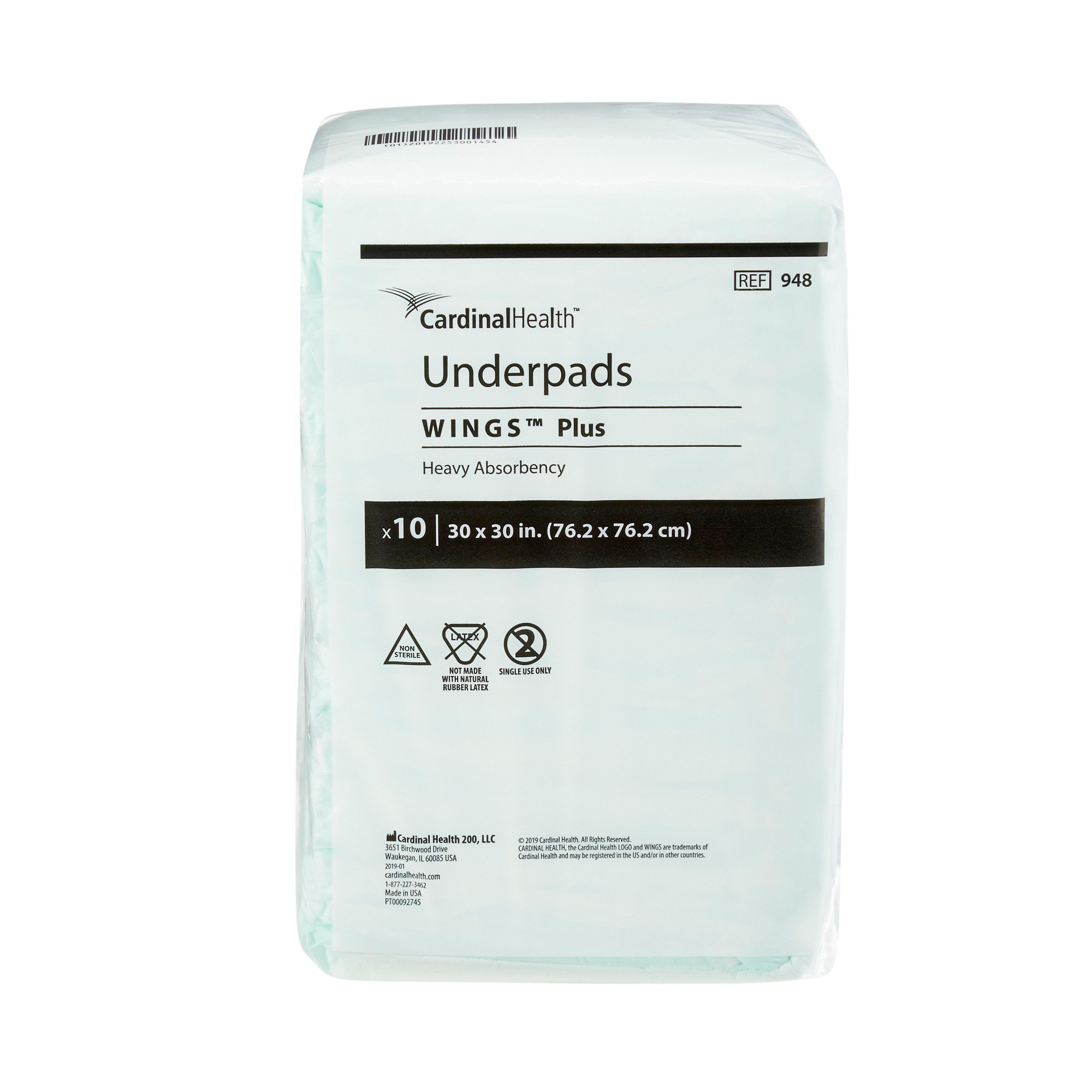 Cardinal - 948 Wings Plus Underpads