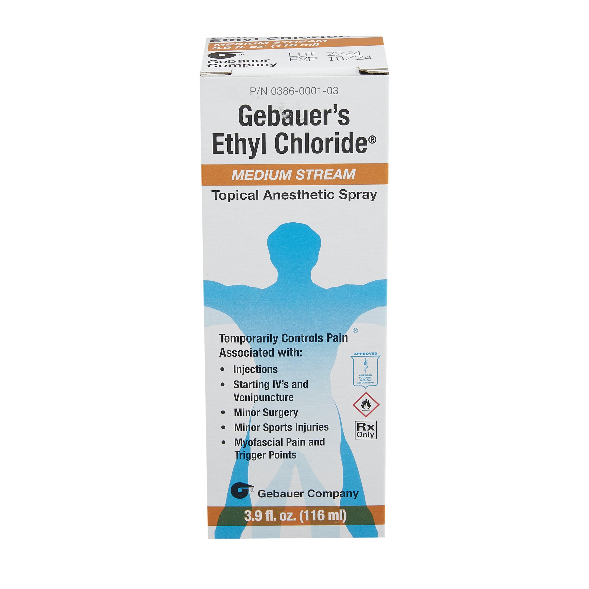 Gebauer - 0038-6000-103 Gebauer's Ethyl Chloride® Topical Anesthetic