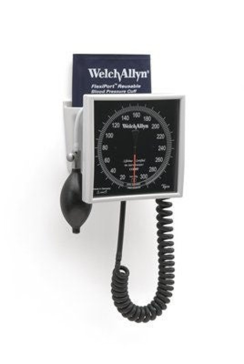 Welch Allyn - 7670-03CB Aneroid Sphygmomanometer Unit Welch Allyn™ Adult Cuff Arm Nylon Cuff 25 - 34 cm Mobile