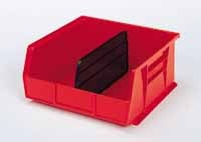 Akro-Mils - 40270 Bin Divider AkroBins® 14 Inch Length Black Polypropylene