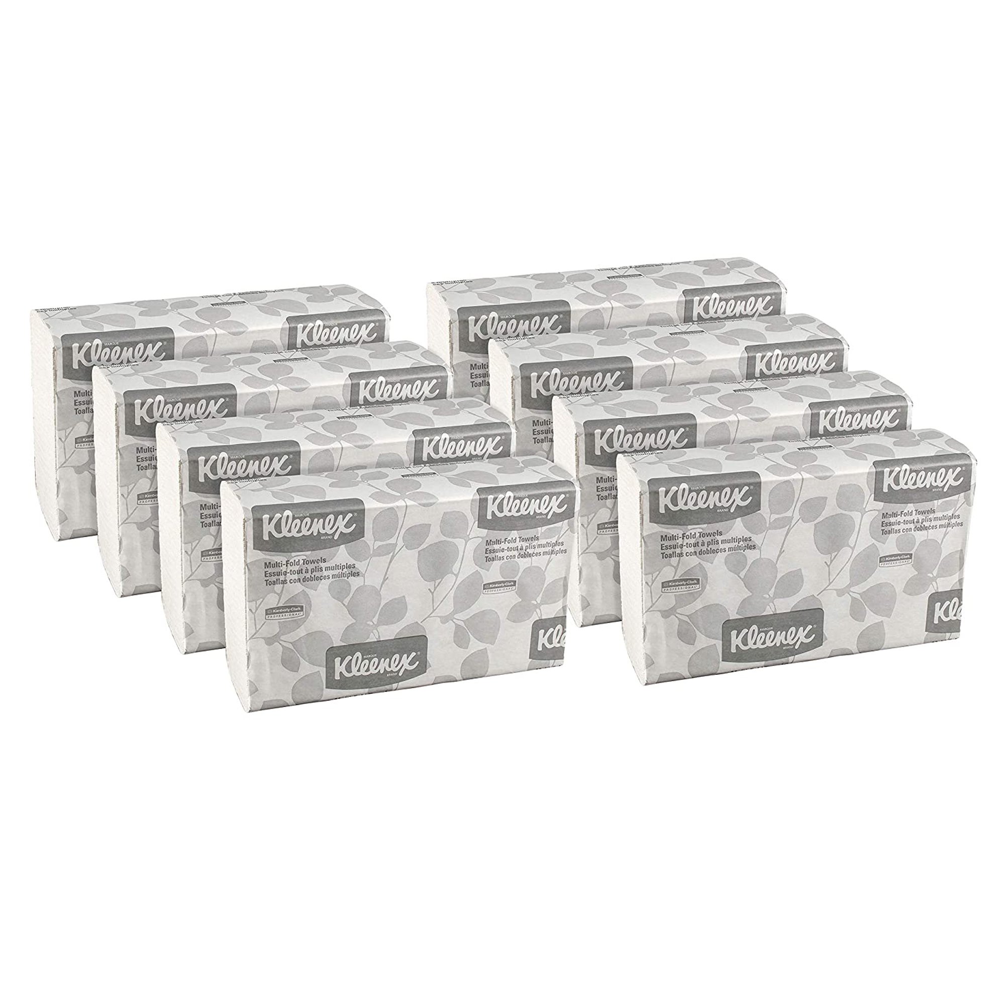 Kimberly Clark 02046 - Kleenex® Folded Hand Paper Towels - 8/Case