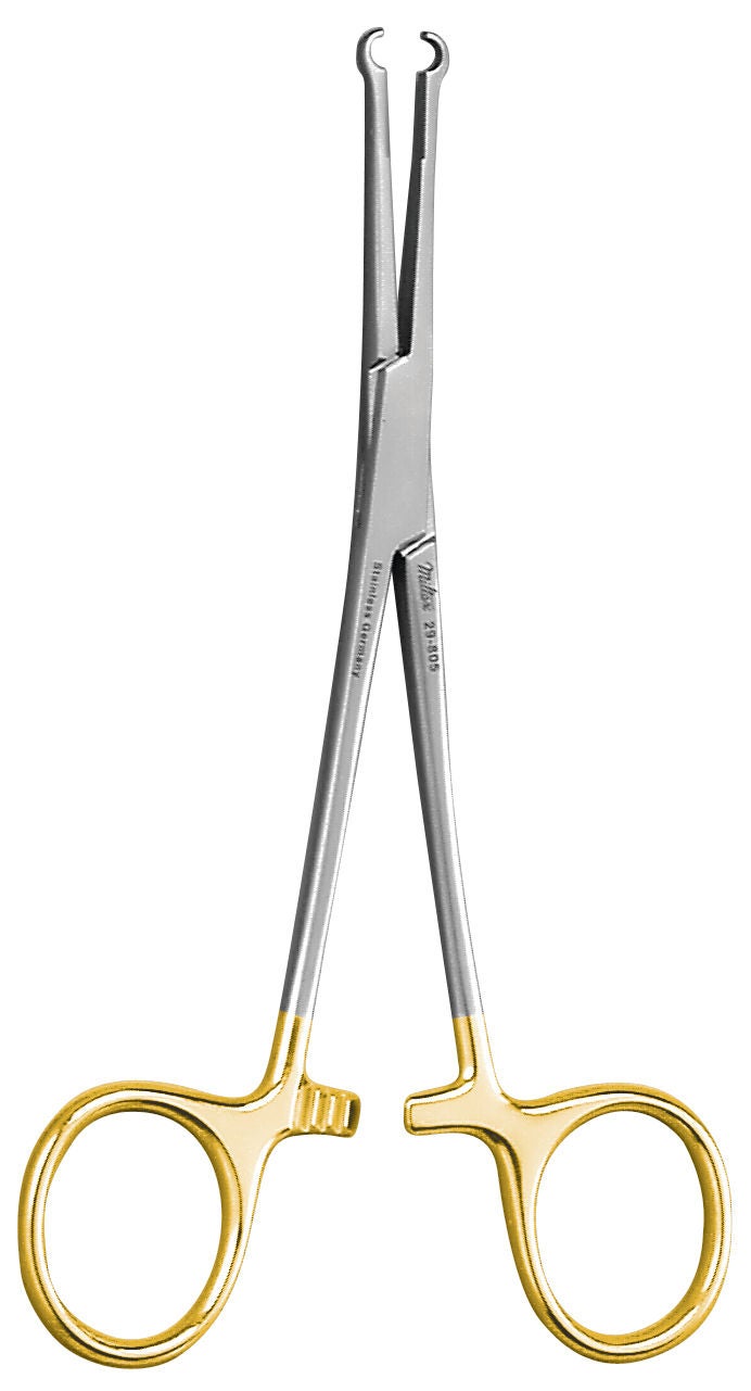 Integra Lifesciences - 29-805 Vasectomy Clamp Miltex® No Scalpel 5-1/2 Inch Length Stainless Steel