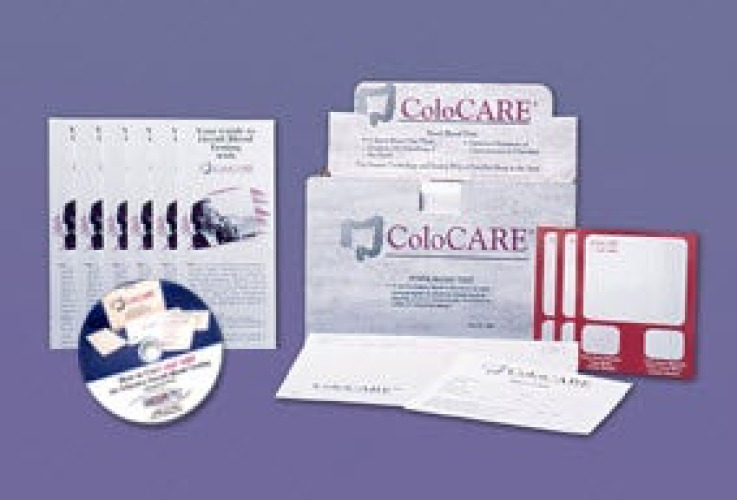 Helena Laboratories - 5650 Cancer Screening Test Kit ColoCare® Screening Pack Fecal Occult Blood Test (FOBT) 250 Tests CLIA Waived