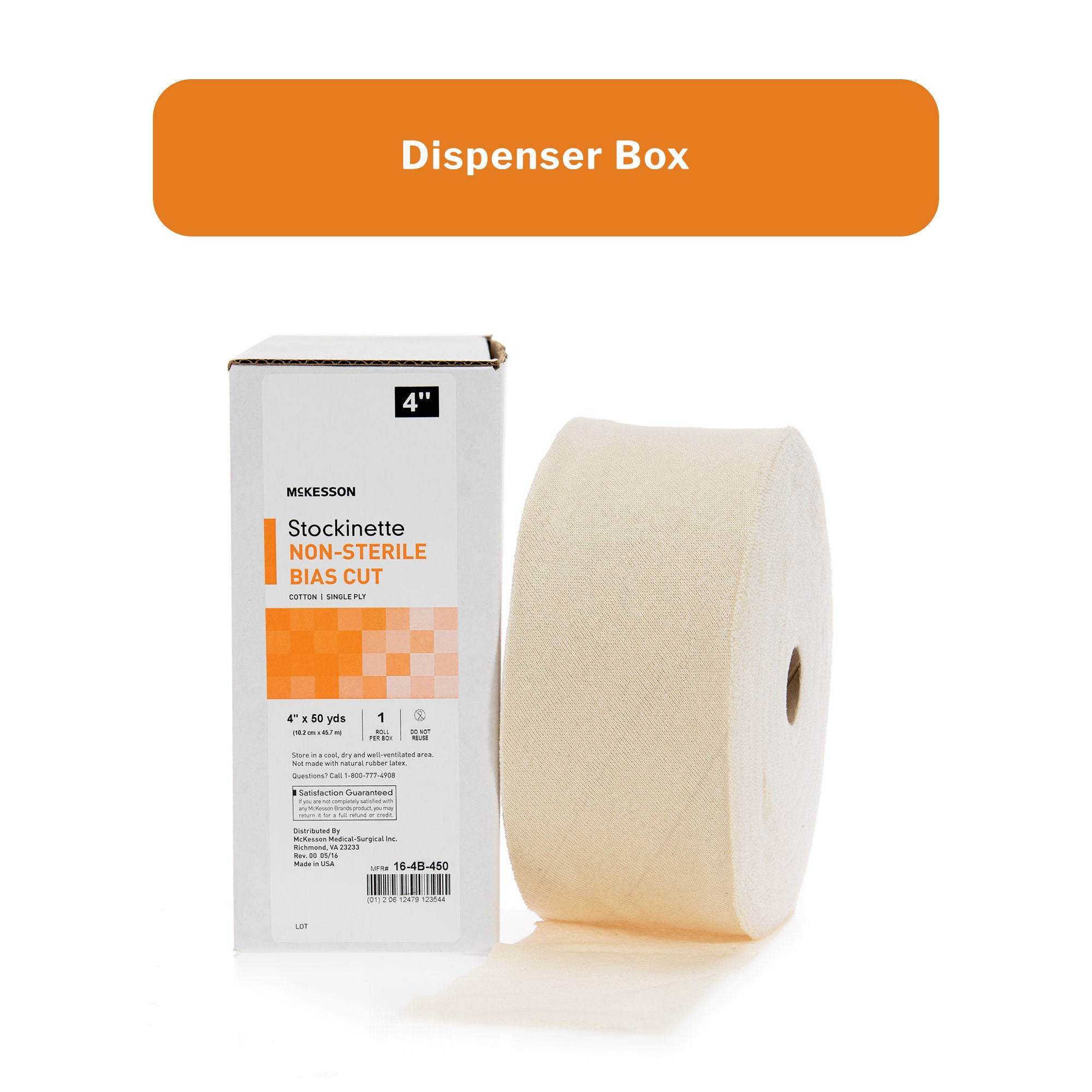 McKesson Bias Cut Stockinette 16-4B-450 by McKesson Brand