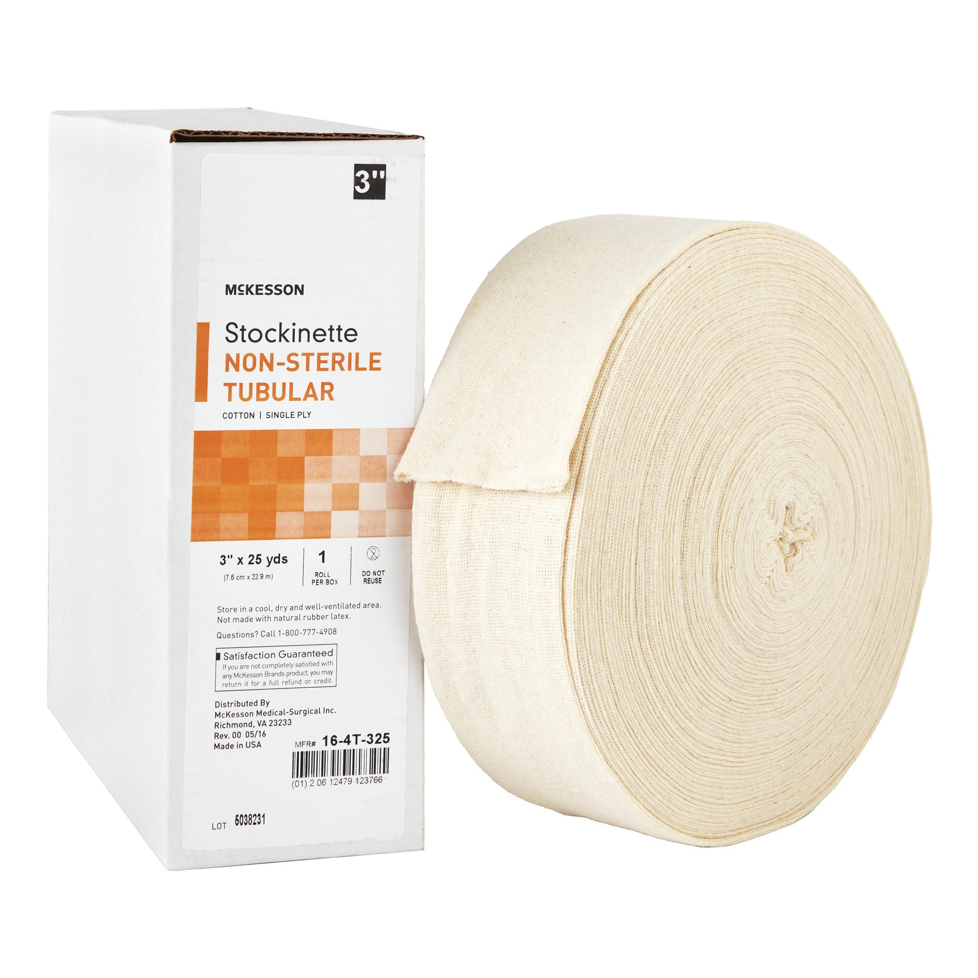 McKesson Brand - 16-4T-325 McKesson Beige Cotton Tubular Stockinette