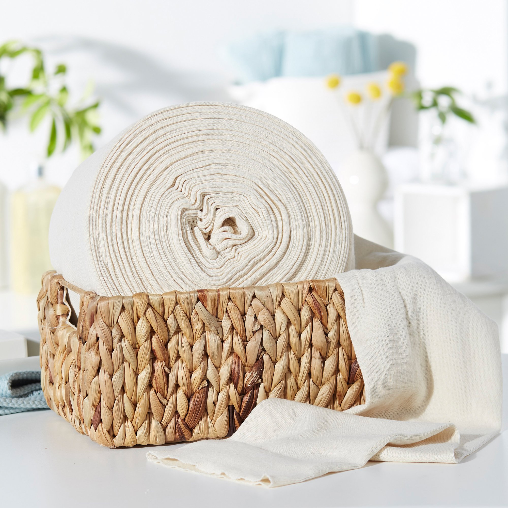 McKesson Brand 16-4T-625 - McKesson Beige Cotton Tubular Stockinette, 6 Inch x 25 Yard - 1/Roll, 6/Case
