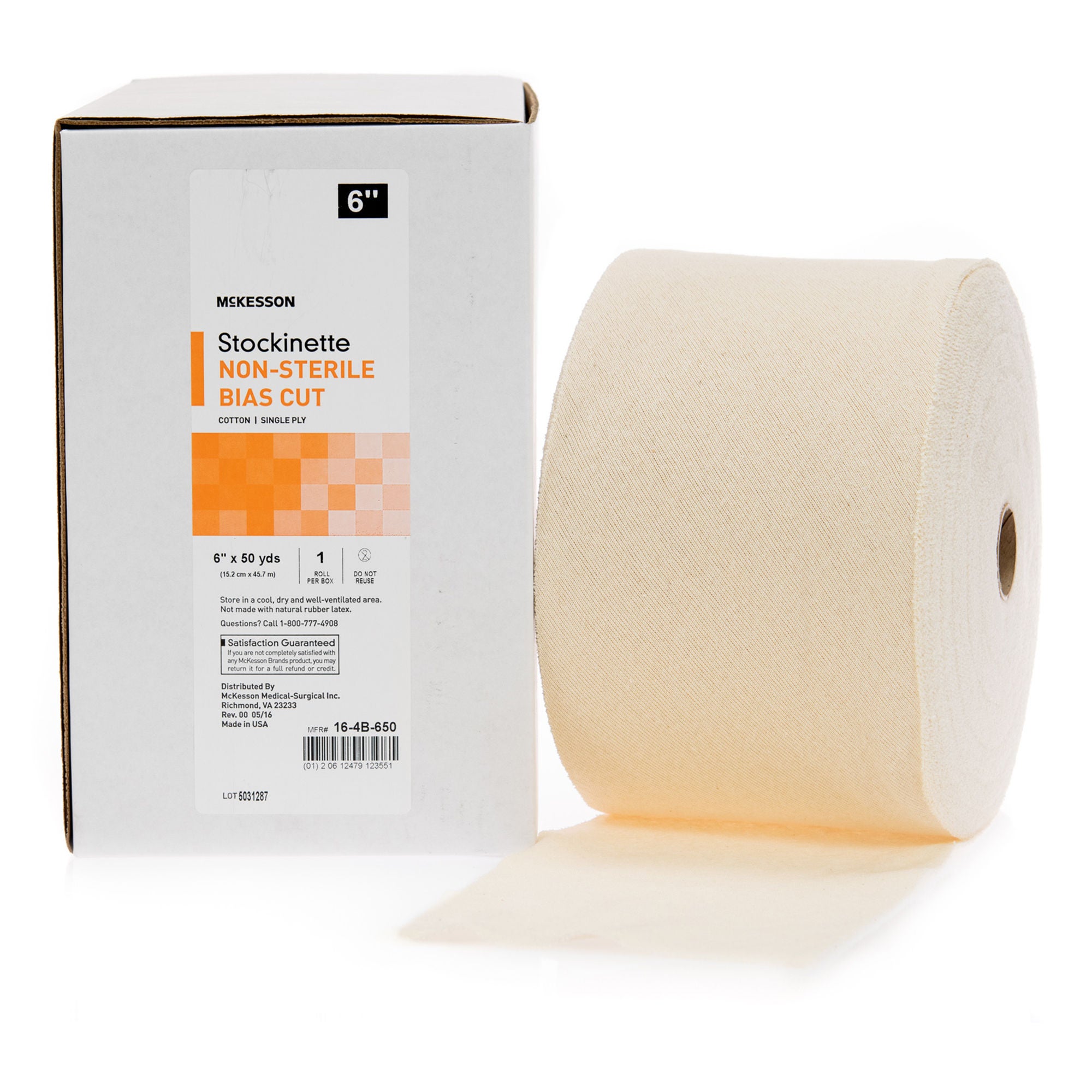 McKesson Brand - 16-4B-650 McKesson Bias Cut Stockinette
