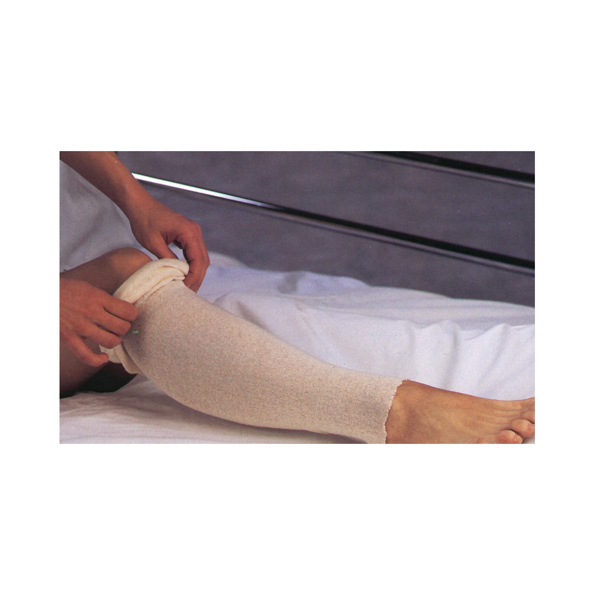McKesson Brand 16-4TS-225 - McKesson White Polyester Tubular Stockinette, 2 Inch x 25 Yard - 1/Roll, 12/Case