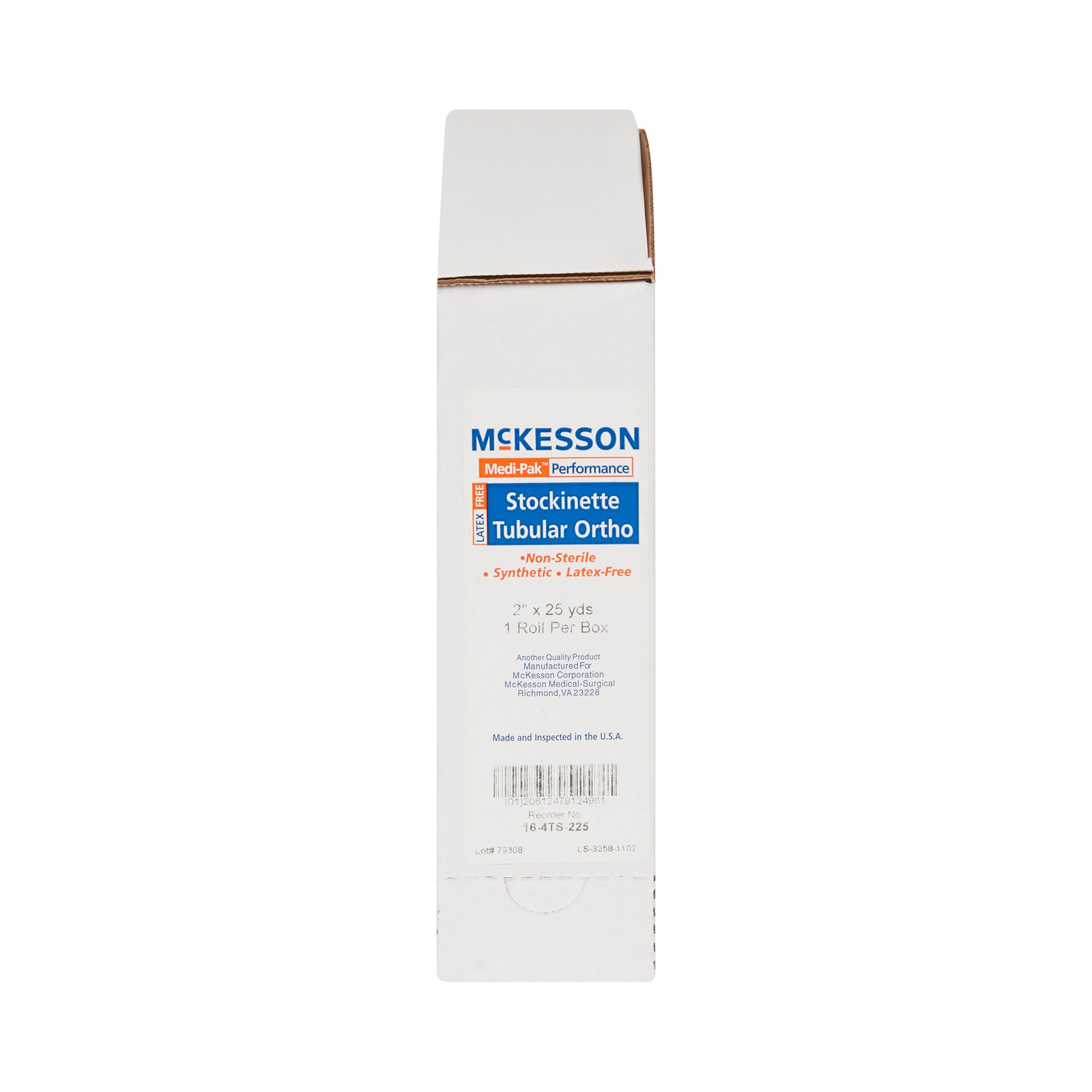 McKesson Brand 16-4TS-225 - McKesson White Polyester Tubular Stockinette, 2 Inch x 25 Yard - 1/Roll, 12/Case