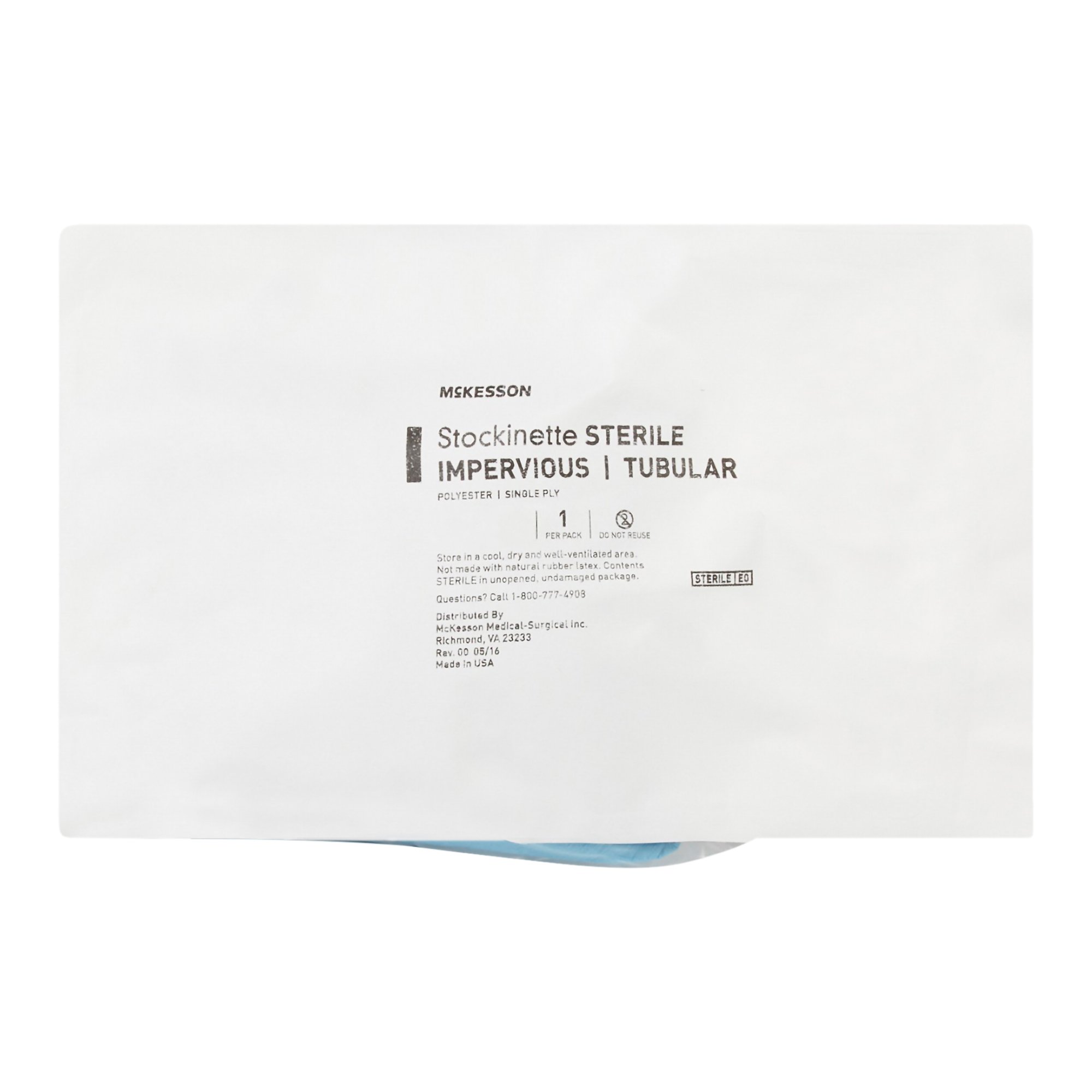 McKesson Brand 16-3M-630 - McKesson Impervious Surgical Stockinette, 6 x 30 Inch - 1/Each, 18/Case